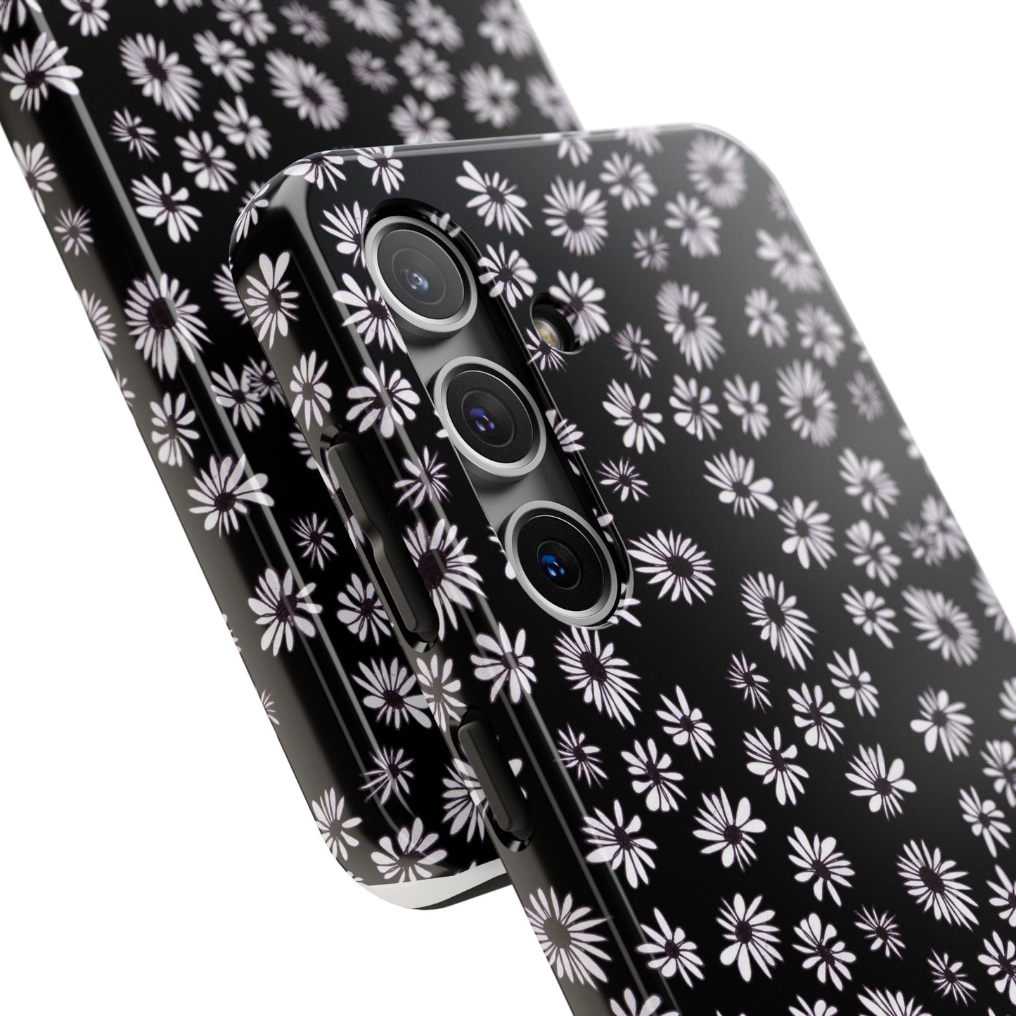 Random Daisy Black / White Phone Case