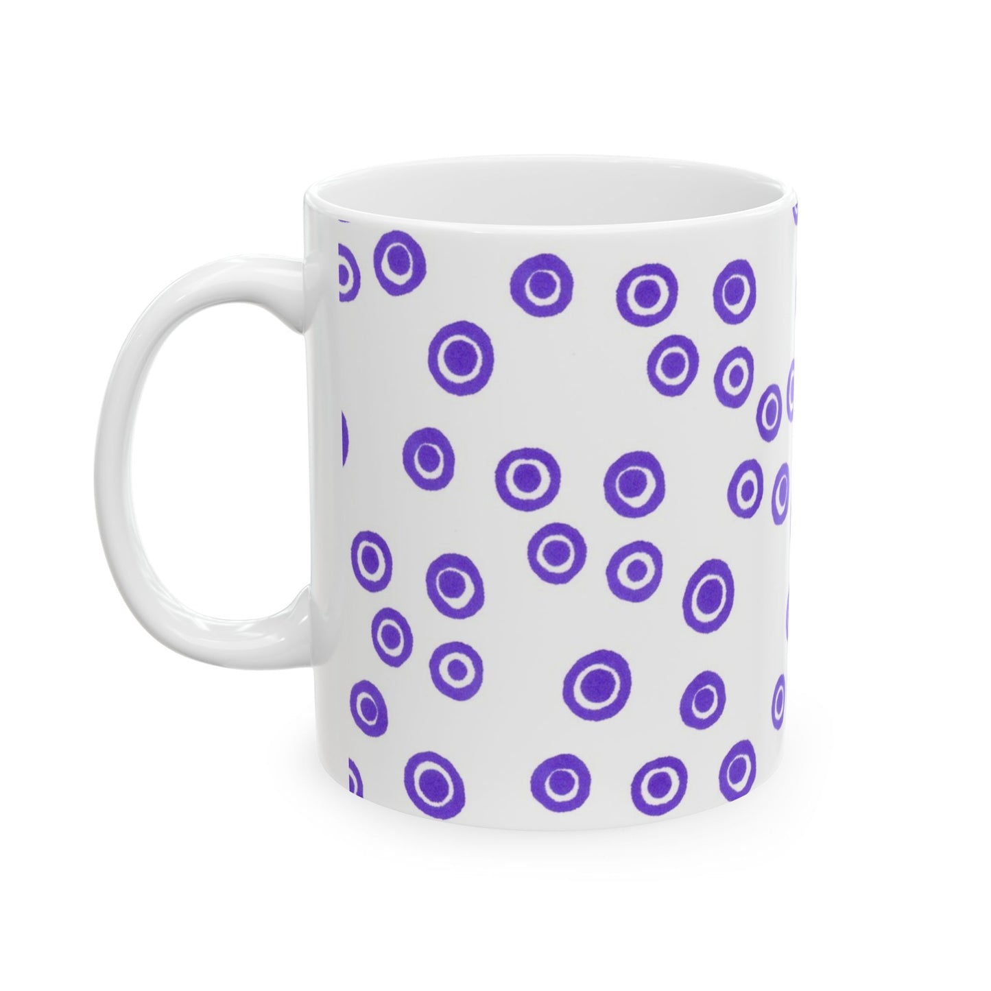 Dots Blue Cup