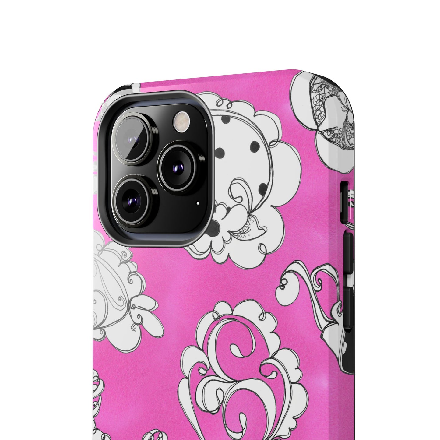 Bistro Chairs Pink Phone Case