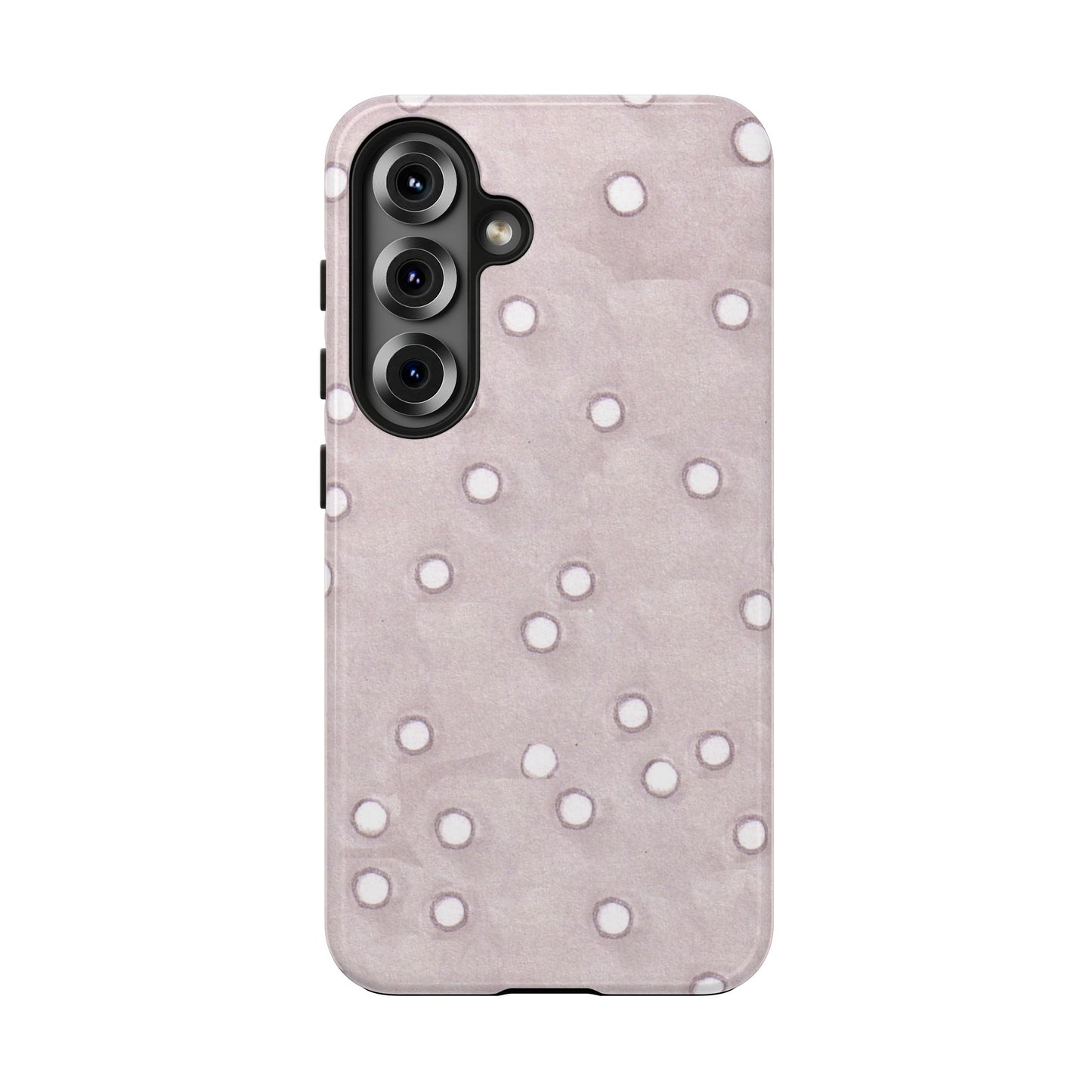 Dinky Dots Silver Phone Case