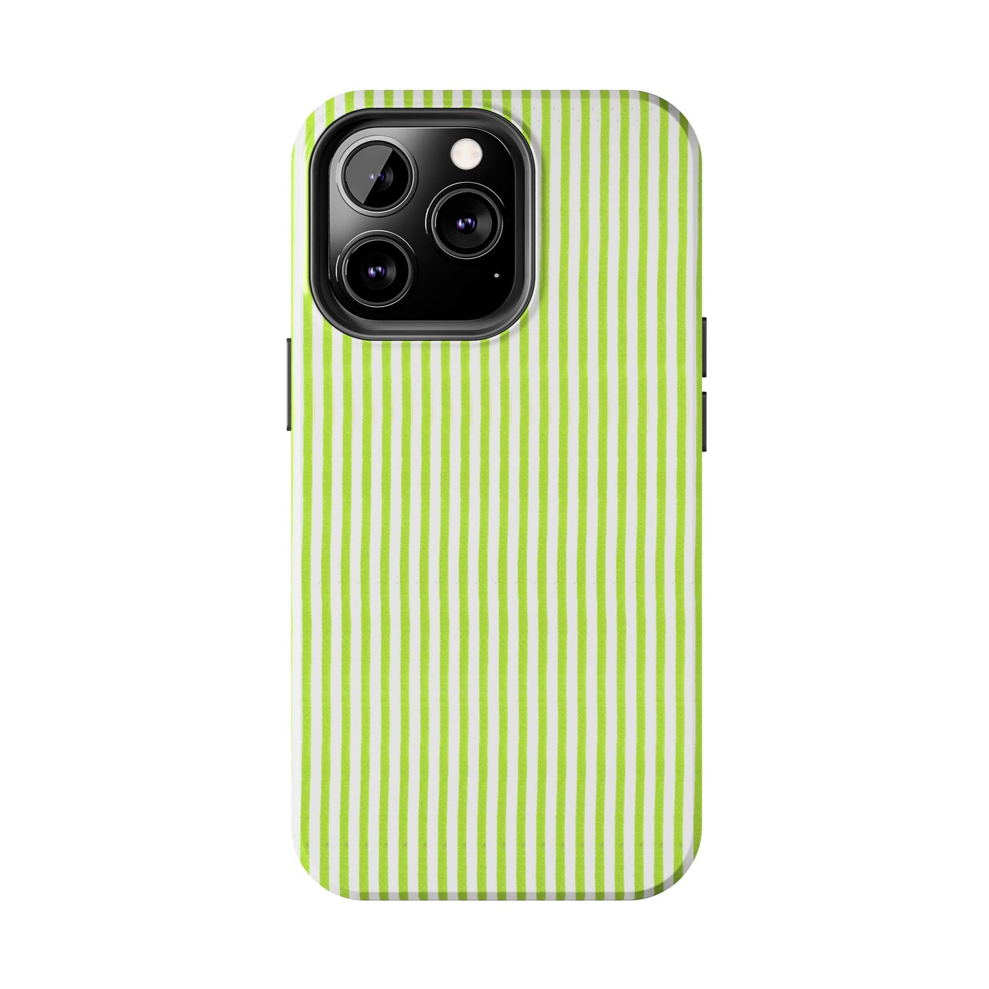 Golf Stripe Lime Phone Case