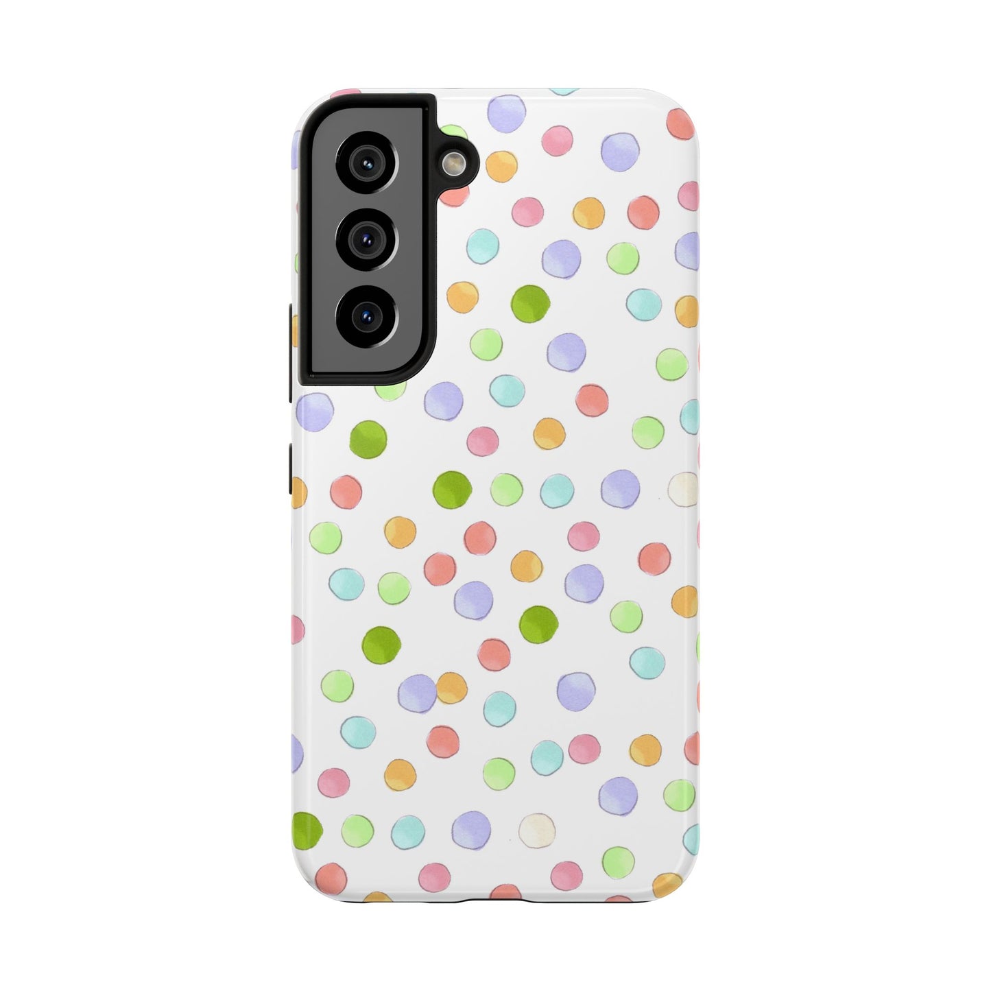 Happy Dots White Phone Case