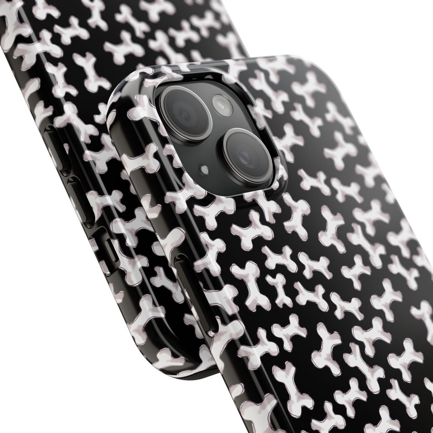 Bones a Lot Black Phone Case