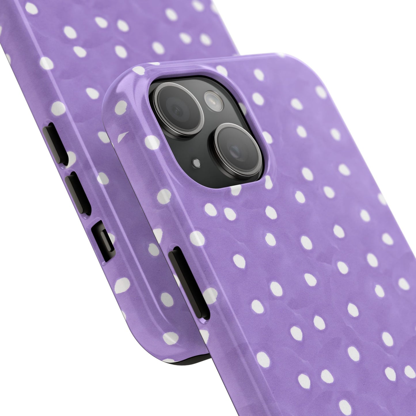 Curious Dots Purple Phone Case