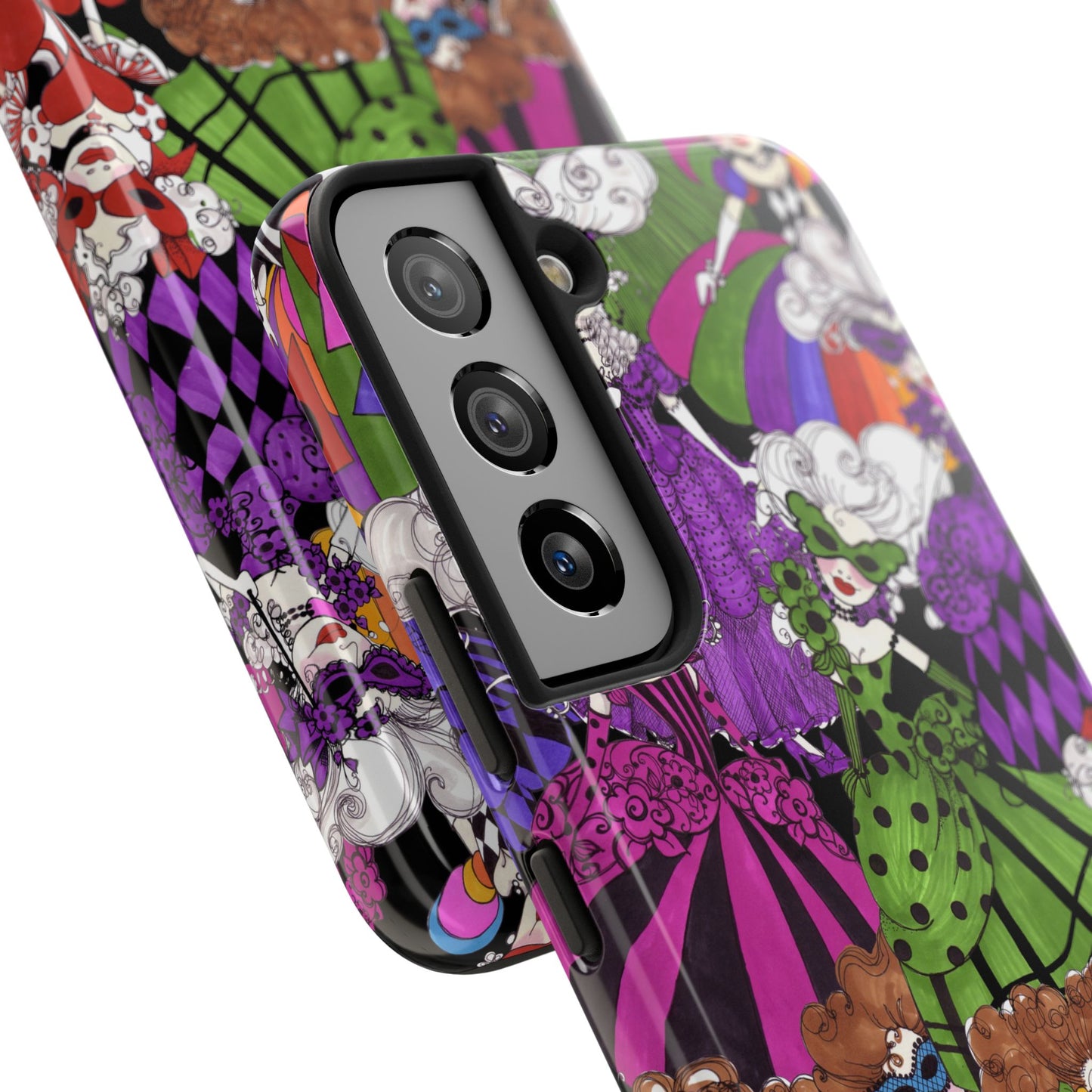 Crowded Dance Floor Black Phone Case