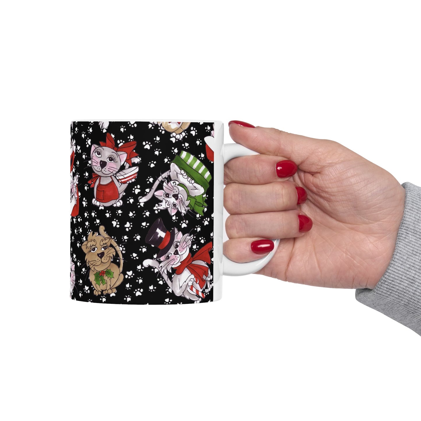 Kitty Blizzard Black Cup