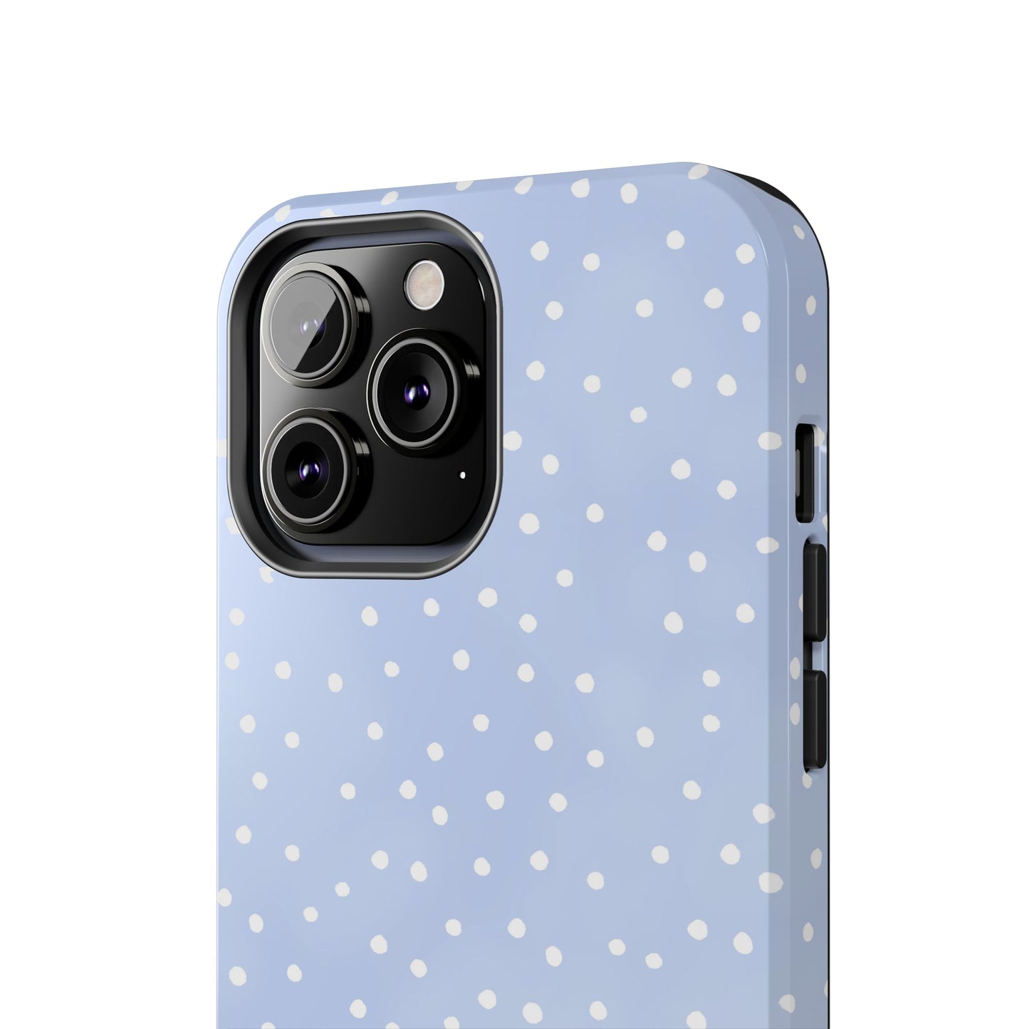 Petite Dots Blue / White Phone Case