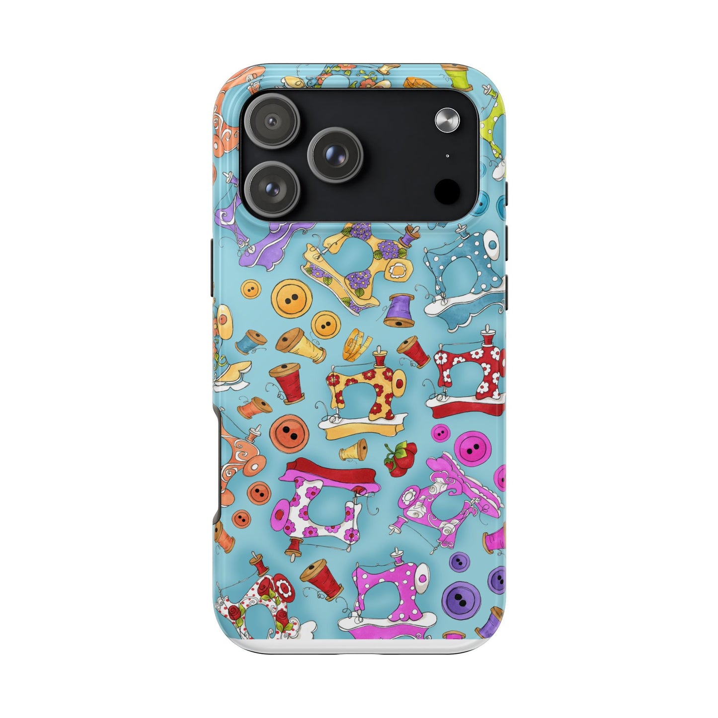 Sew Assorted Turquoise Phone Case