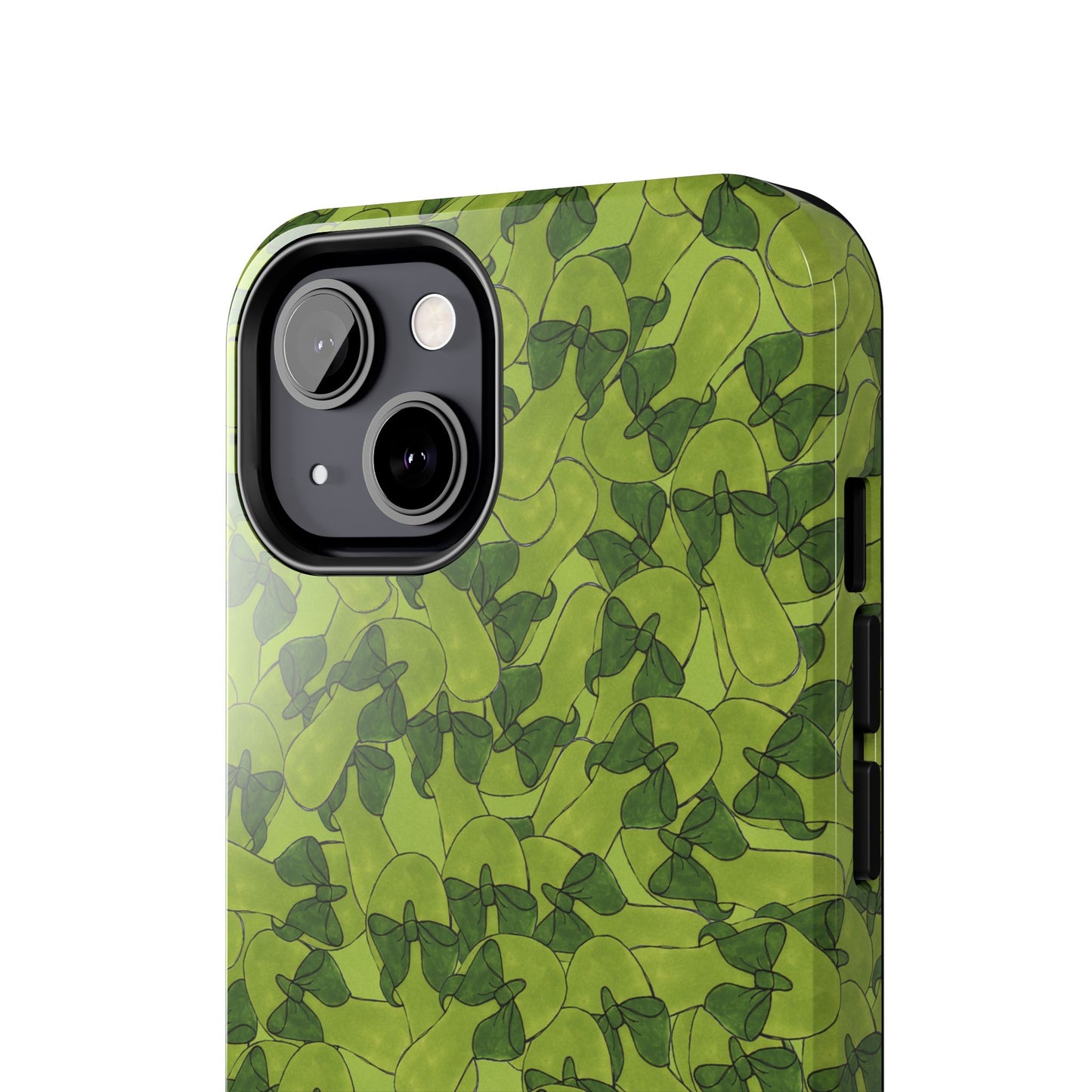 Green Flip Flops Phone Case