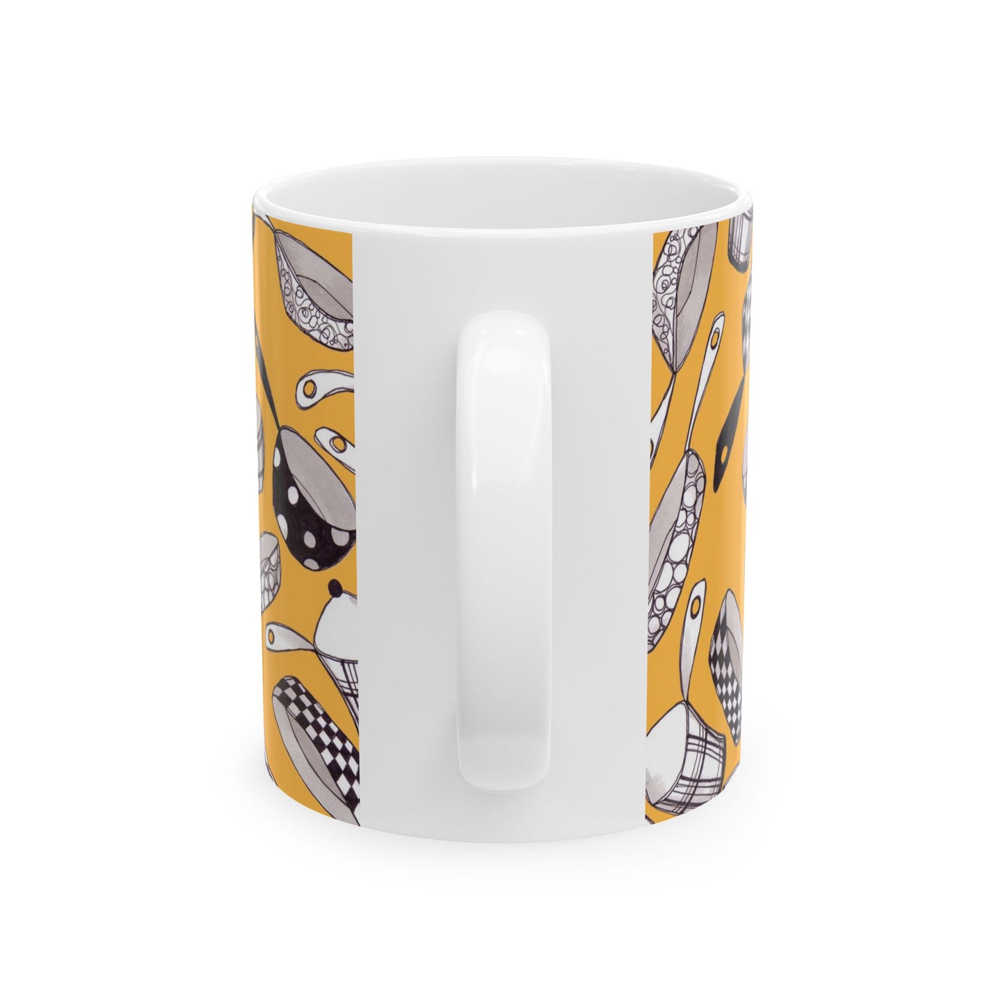 Pots & Pans Flyin' Yellow Cup