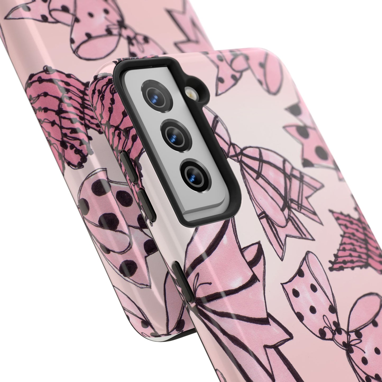 Cat Bows Pink Phone Case
