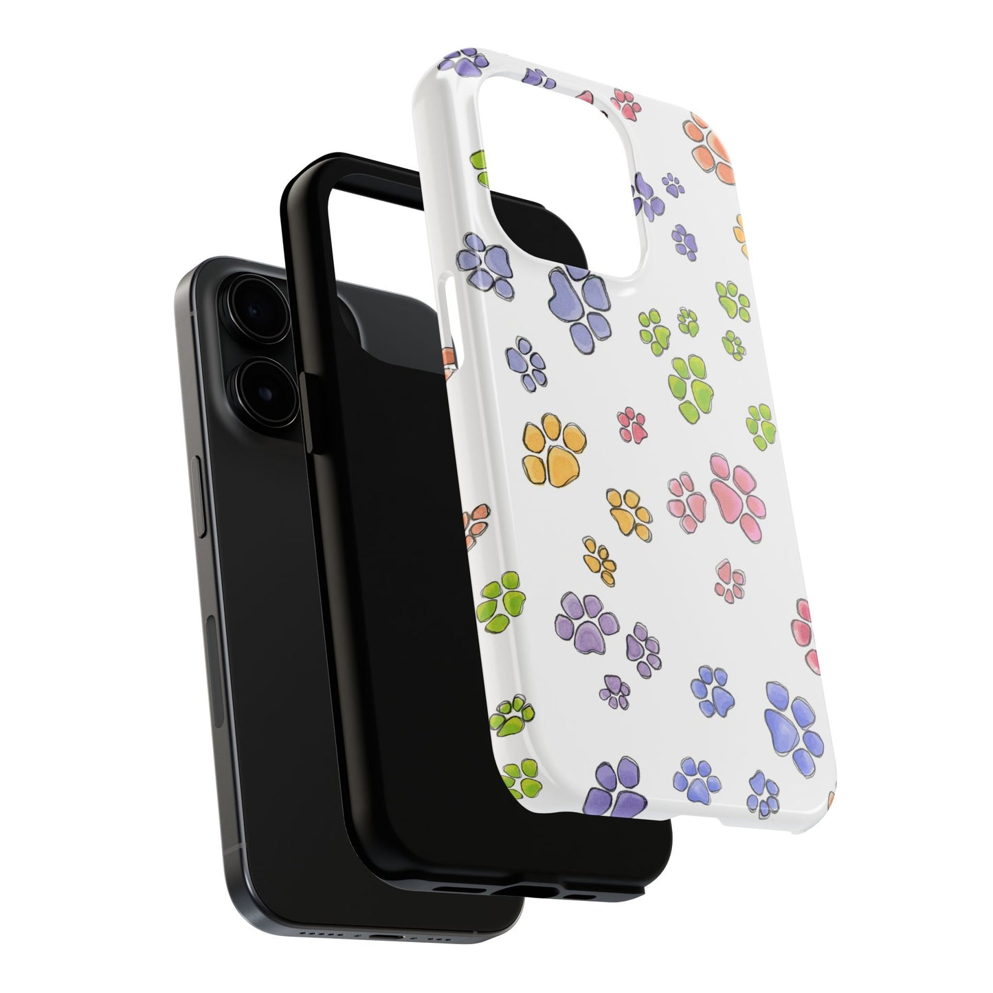 Pastel Paws Phone Case