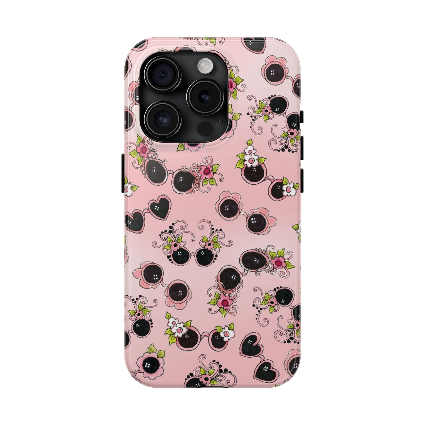 Tossed Shades Pink Phone Case