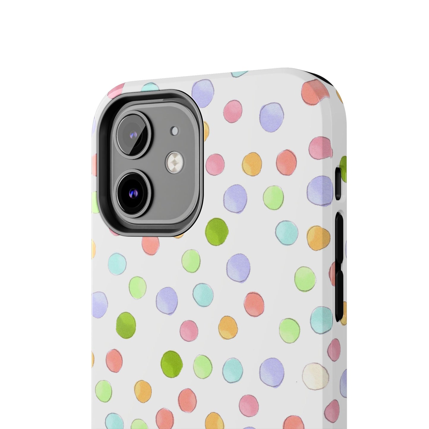 Happy Dots White Phone Case