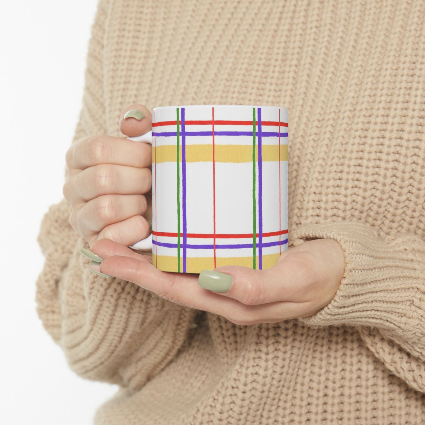 Kitchen Plaid Primary Cup