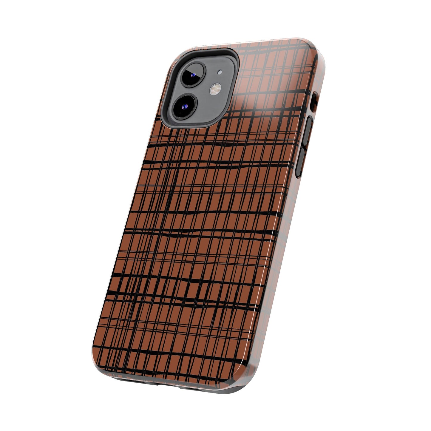 Doggie Fence Rust Phone Case
