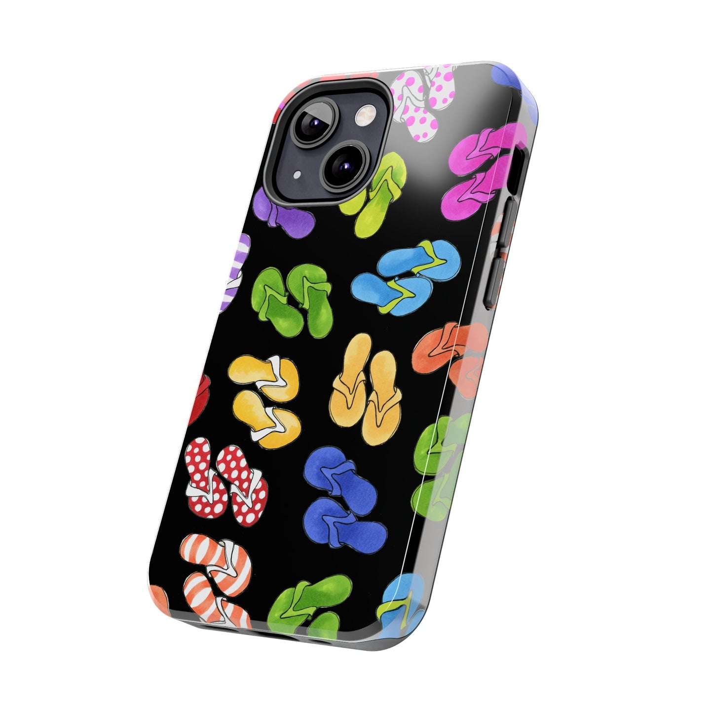 Fun Flops Black Phone Case