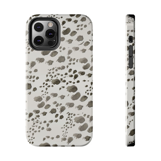 Kitty Dots Gray Phone Case