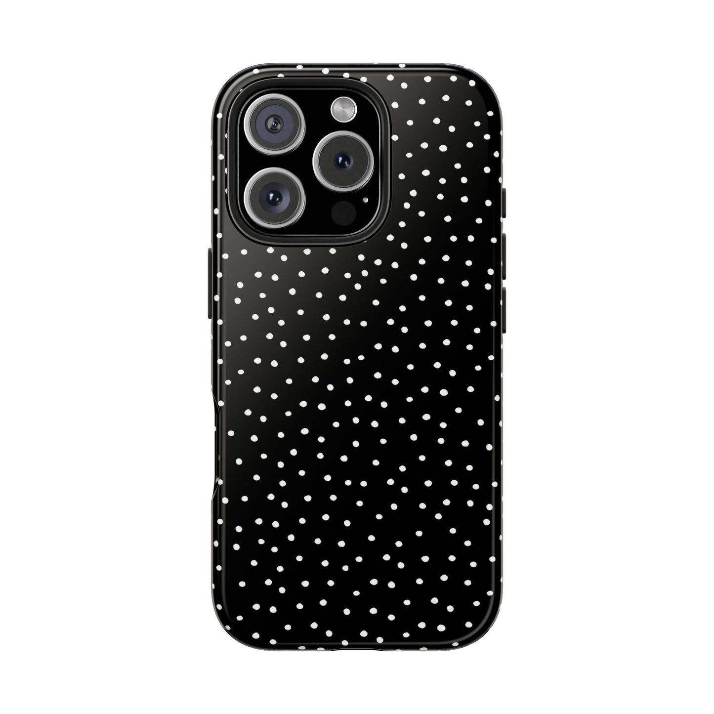 Dinky Dots Black / White Phone Case
