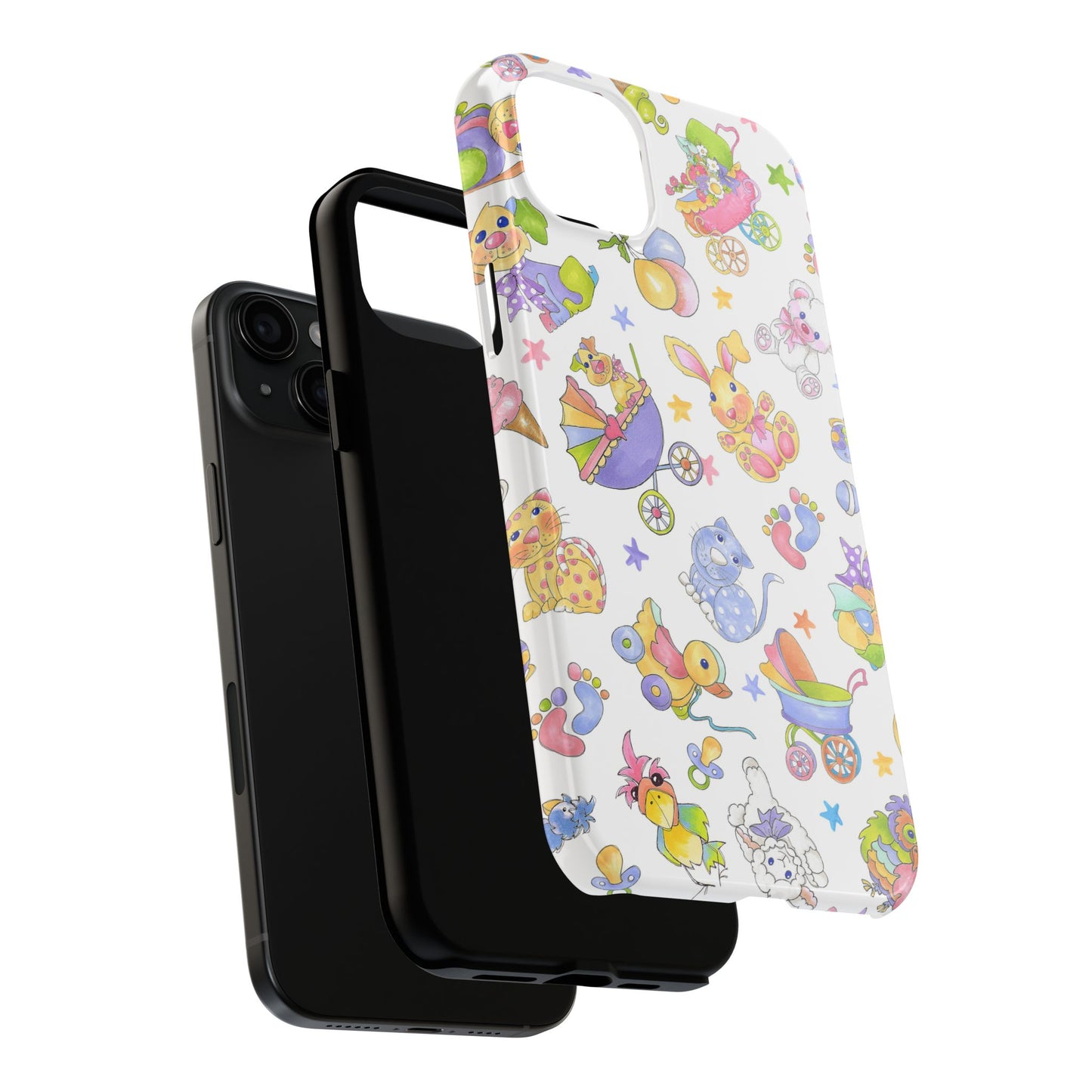 Busy Baby White Phone Case