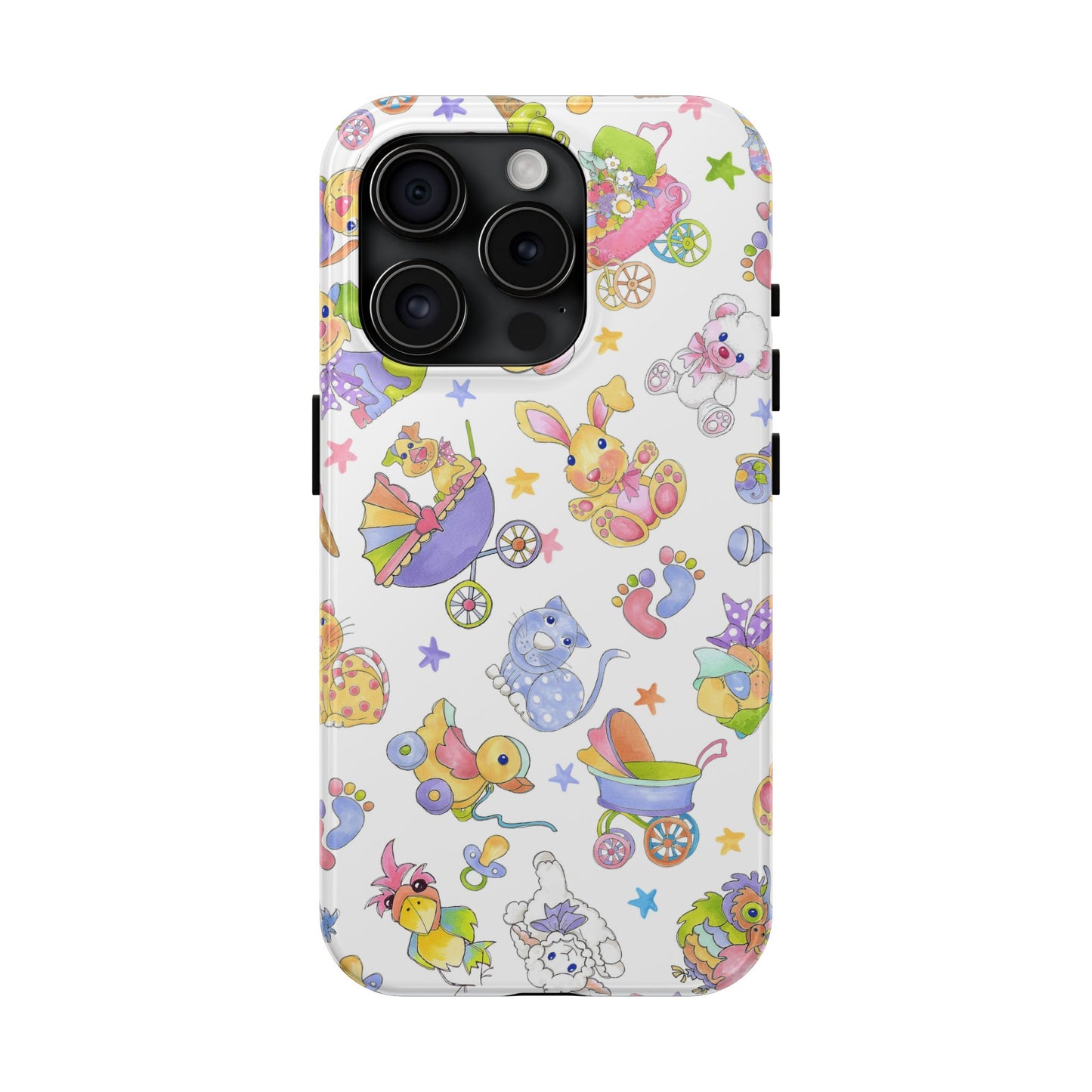 Busy Baby White Phone Case