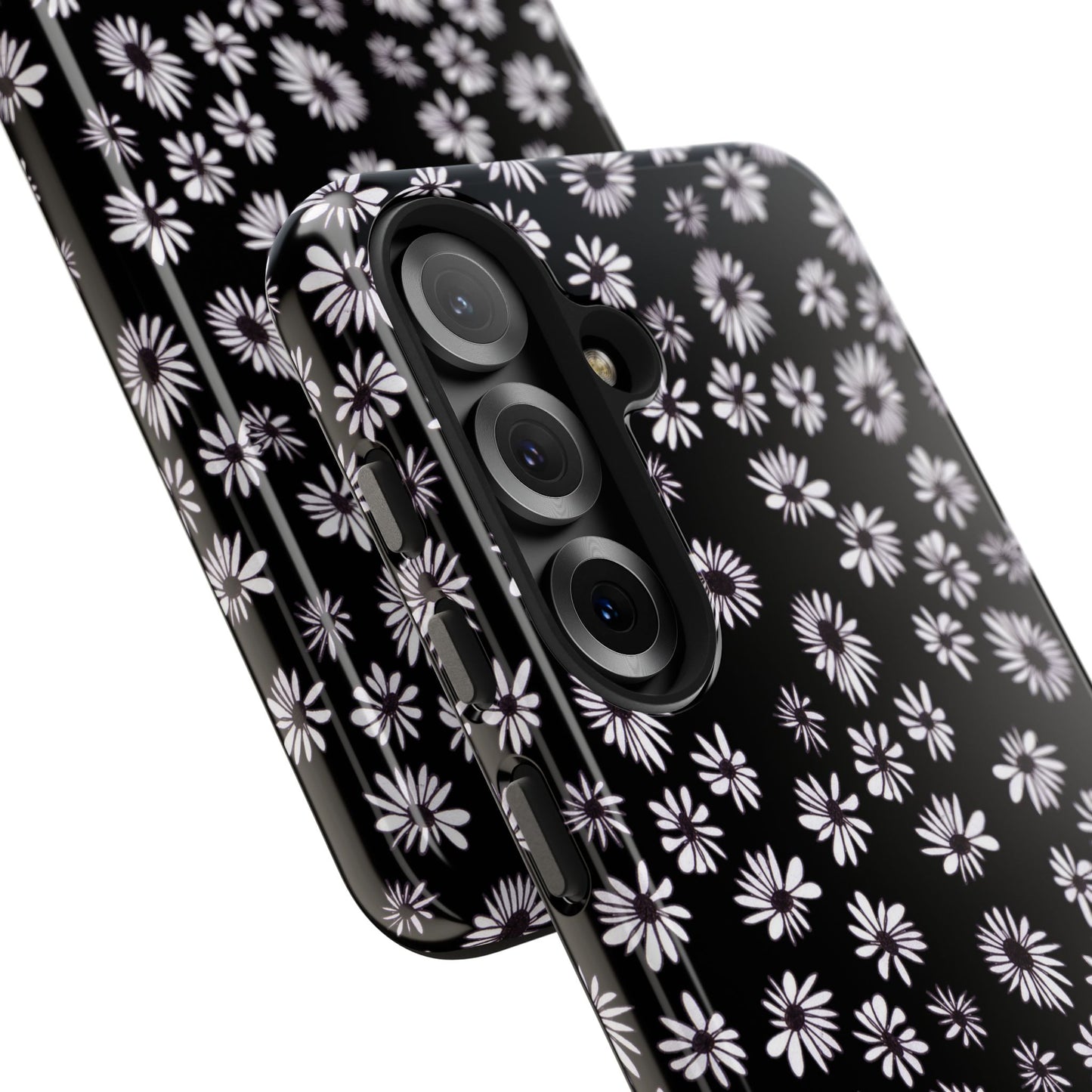 Random Daisy Black / White Phone Case