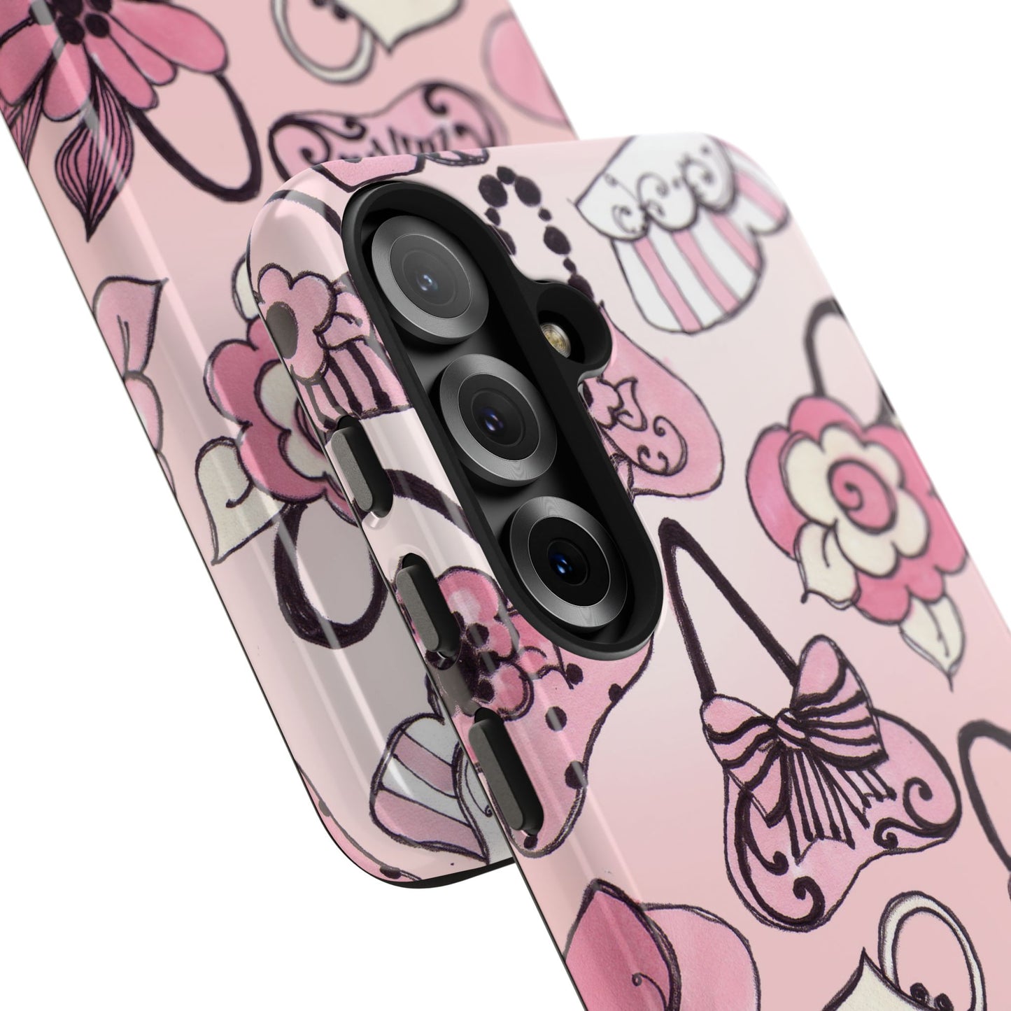 Cat Bags Pink Phone Case