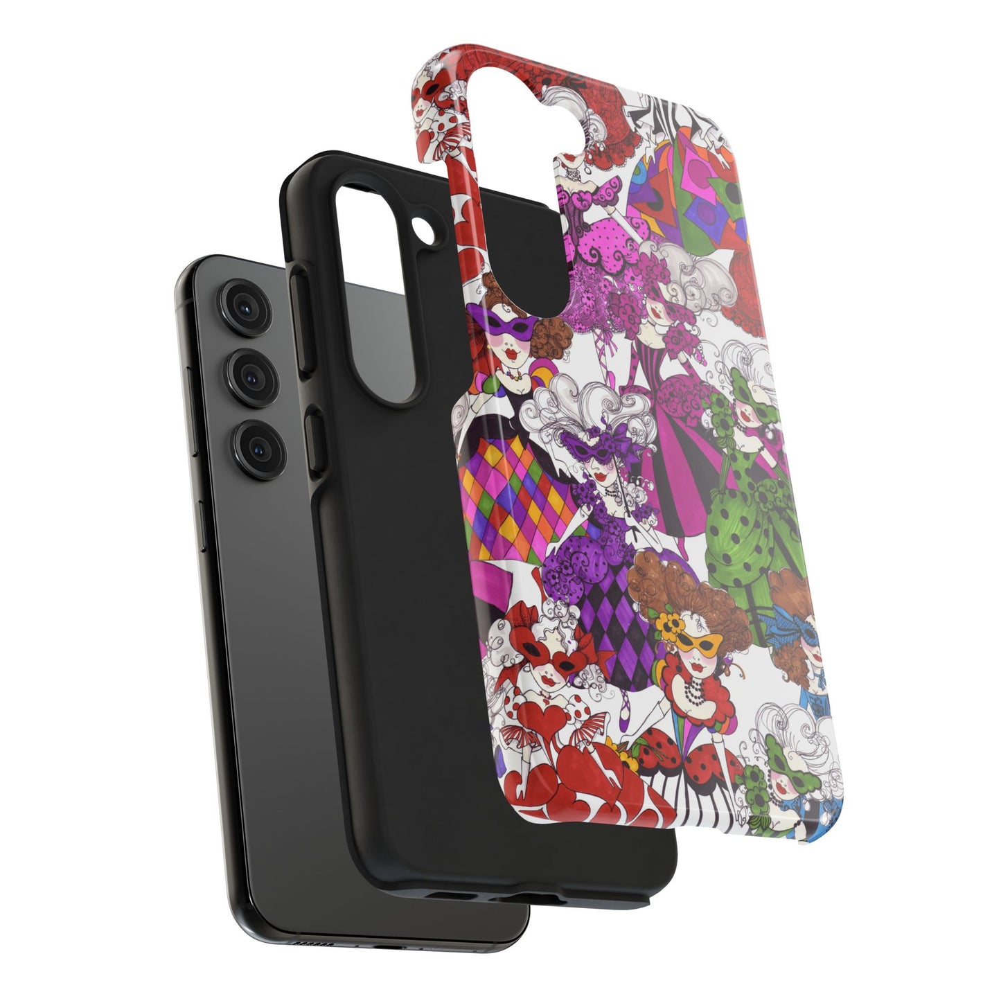 Crowded Dance Floor White Phone Case