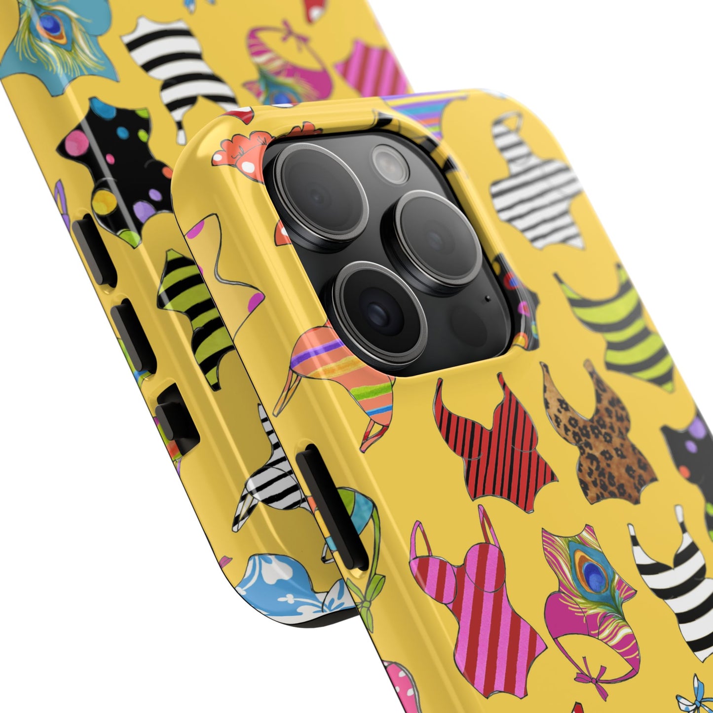 Assorted Suits Yellow Phone Case