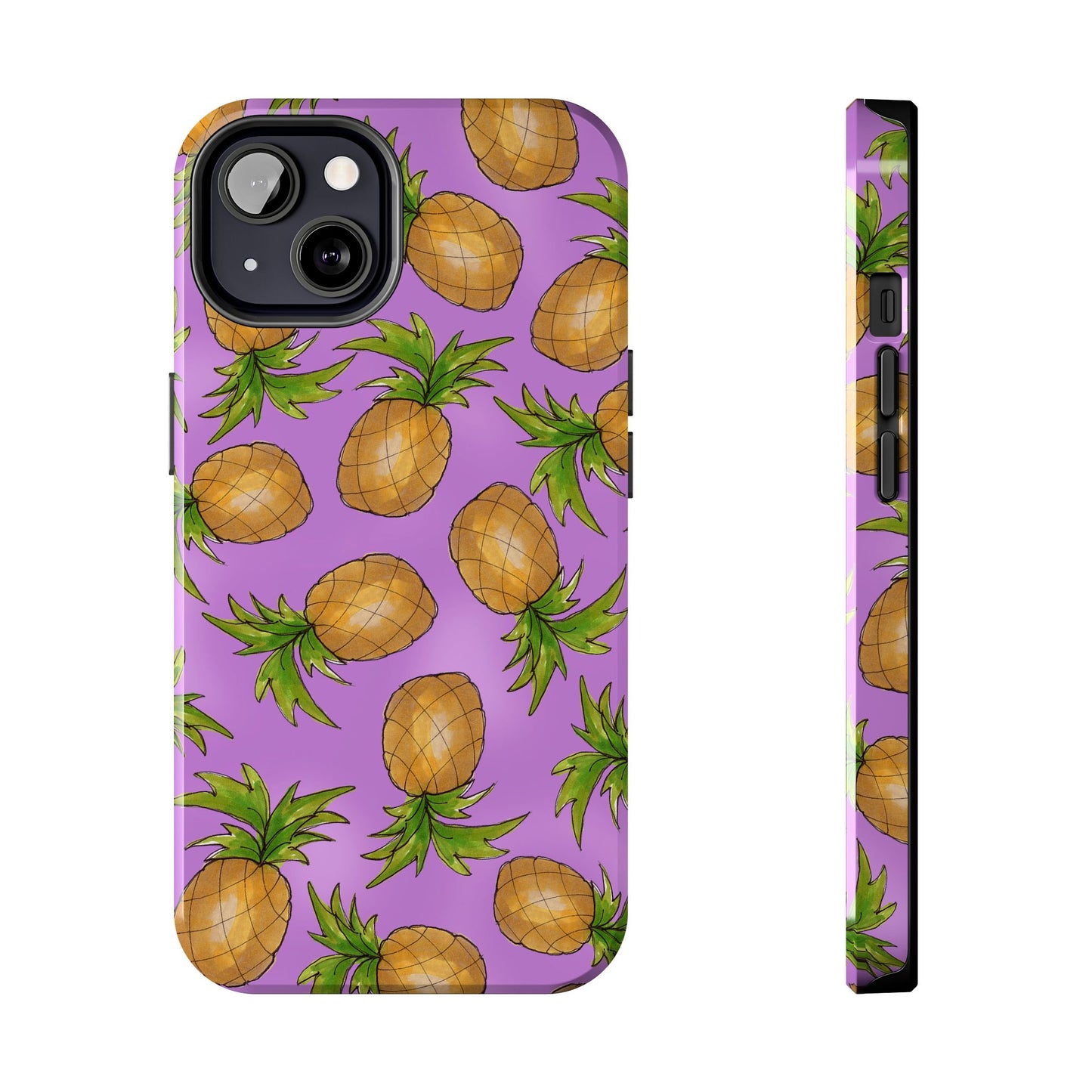 Pineapple Toss Lilac Phone Case