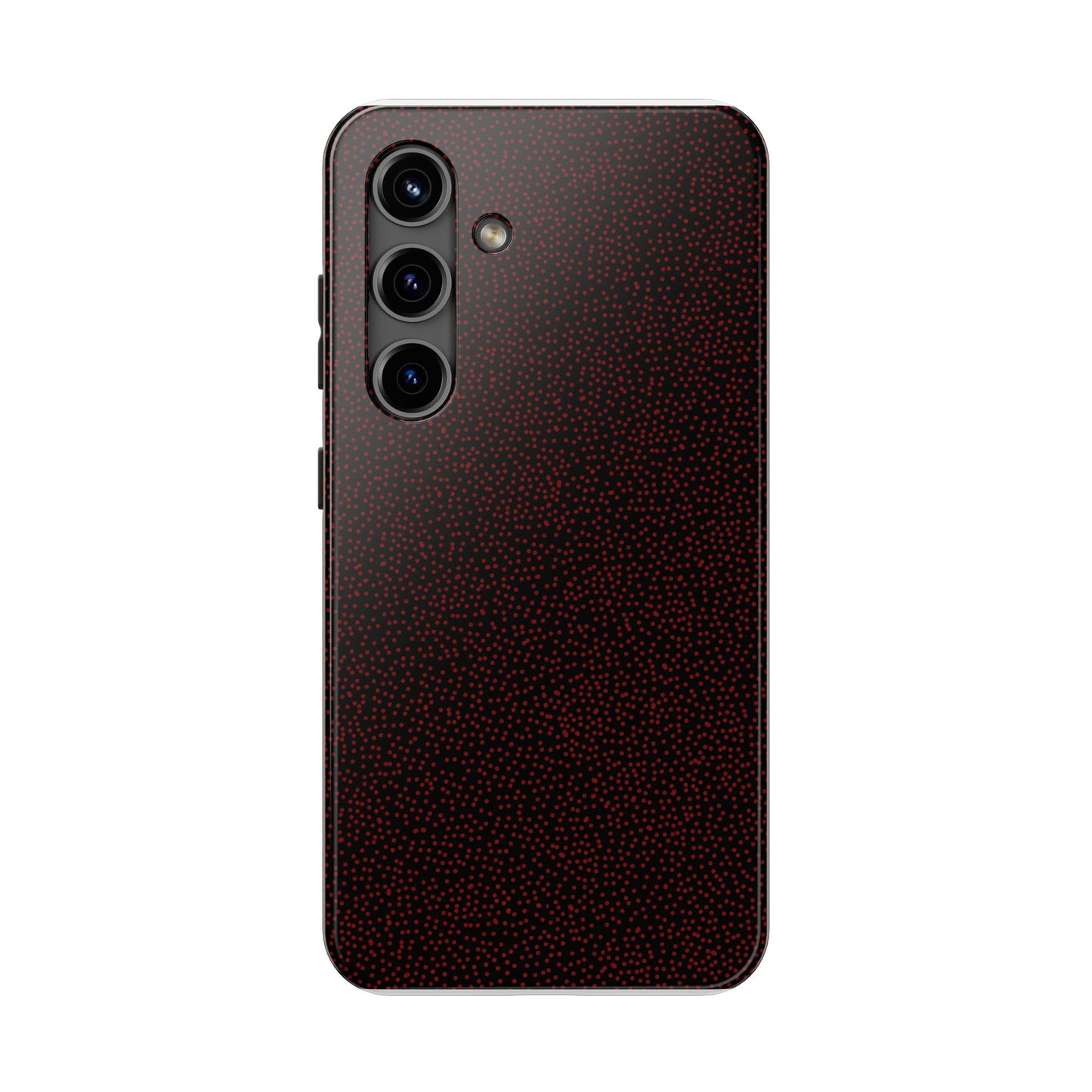 Mini Dot Black / Red Phone Case