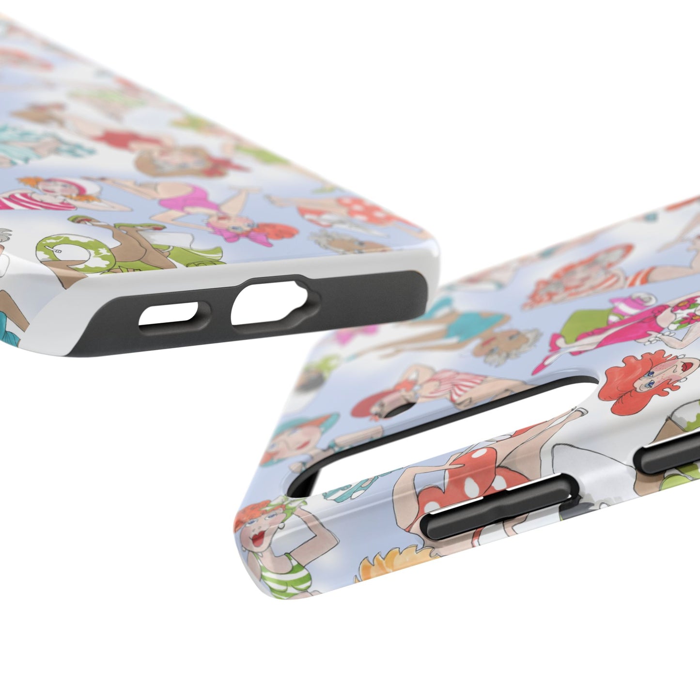 Tossed Fashionistas Phone Case