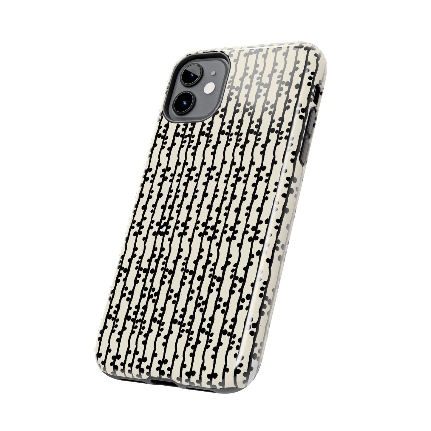 Loopy Stripe Bone Phone Case
