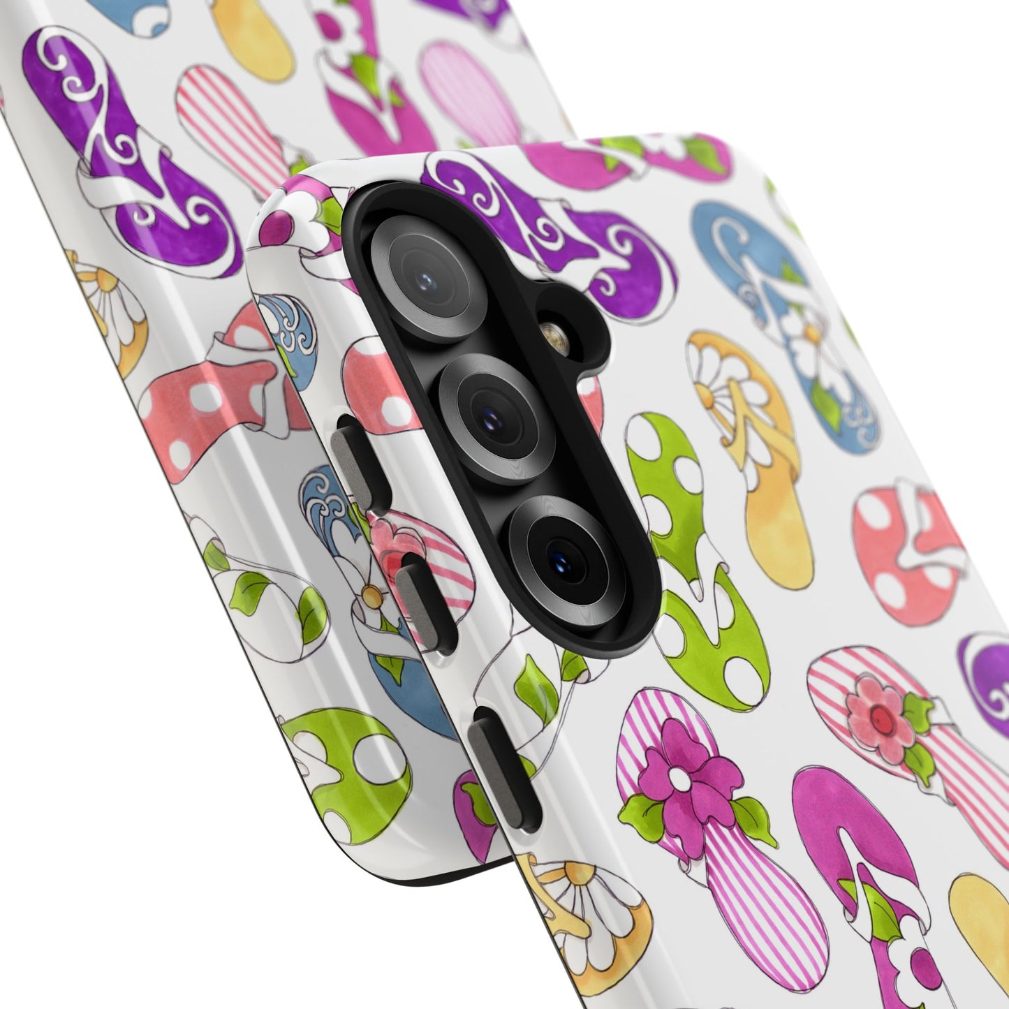 Flip Flops White Phone Case