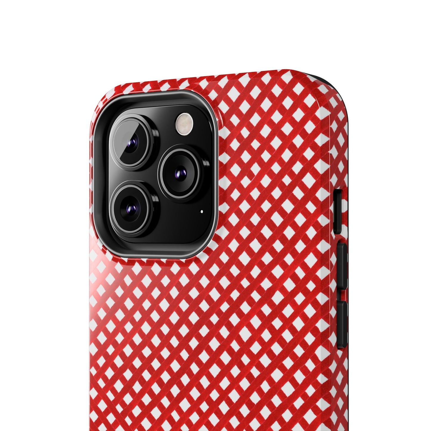 Trellis Check Red Phone Case