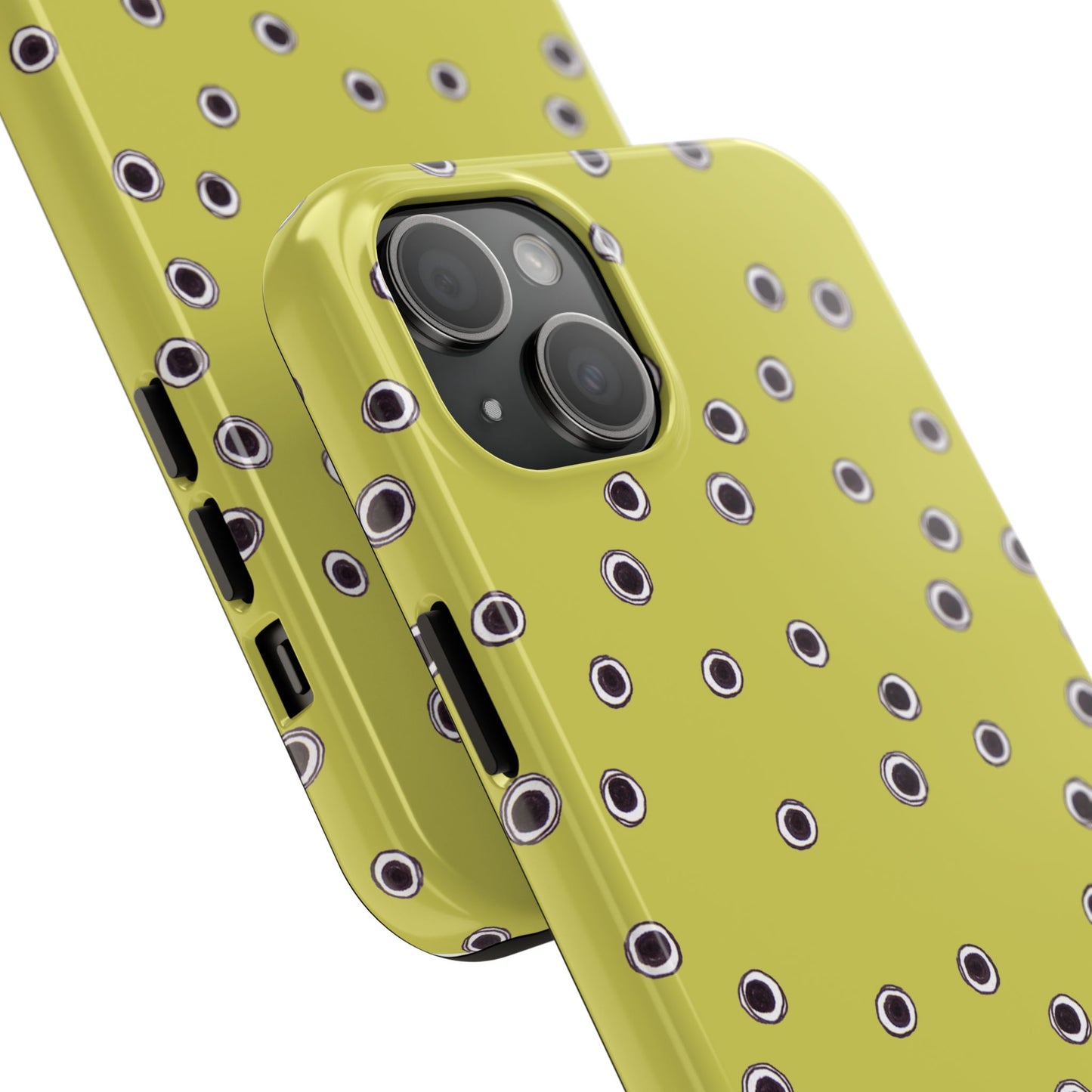 Halo Dots Green Phone Case