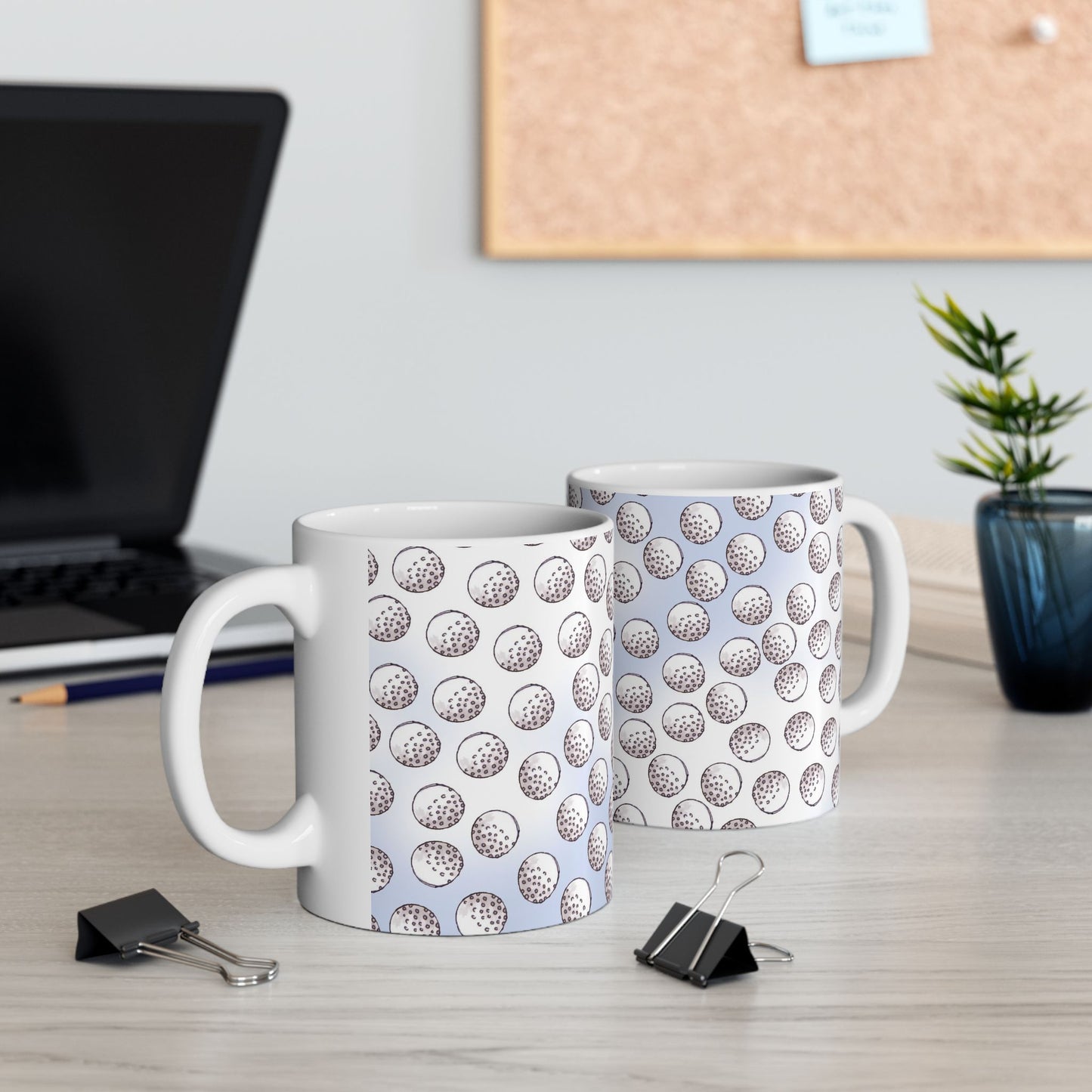 Ball Dots Blue Sky Cup