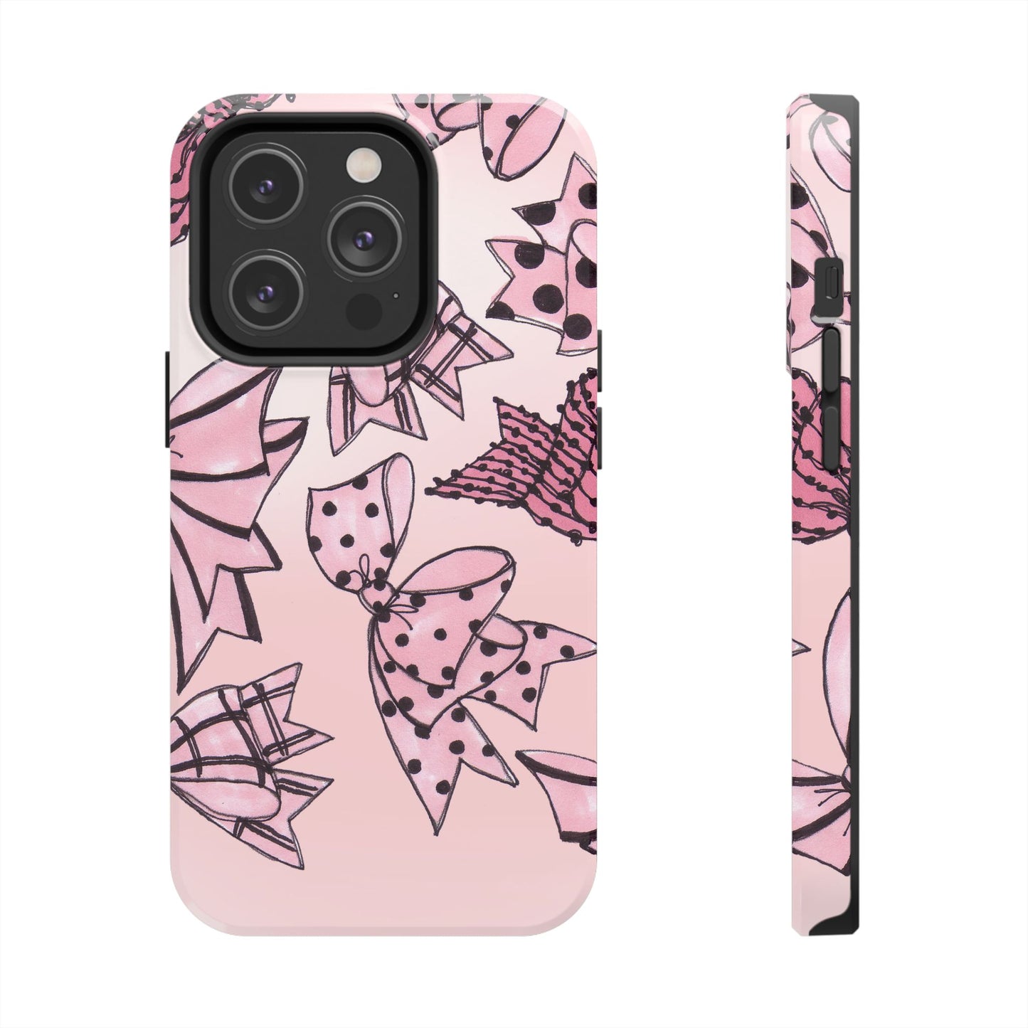 Cat Bows Pink Phone Case