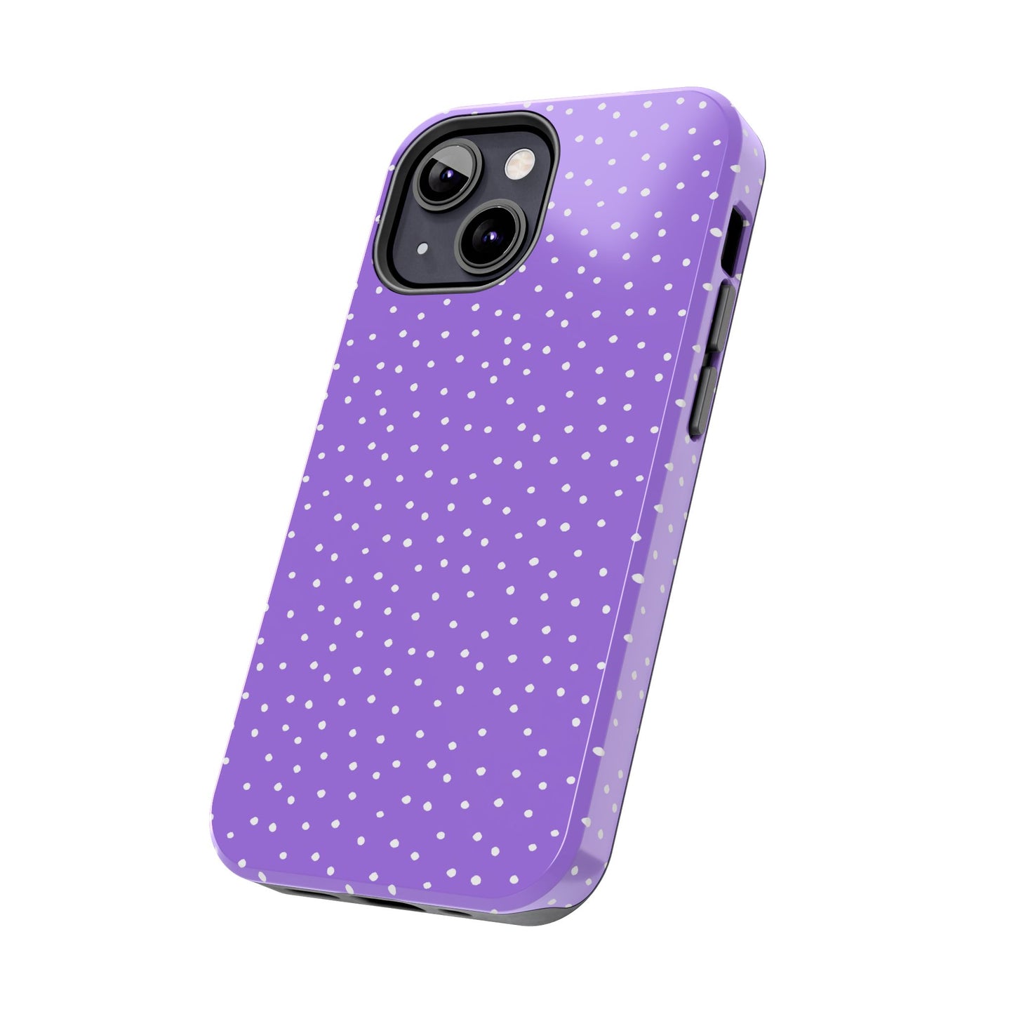 Dinky Dots Lilac / White Phone Case