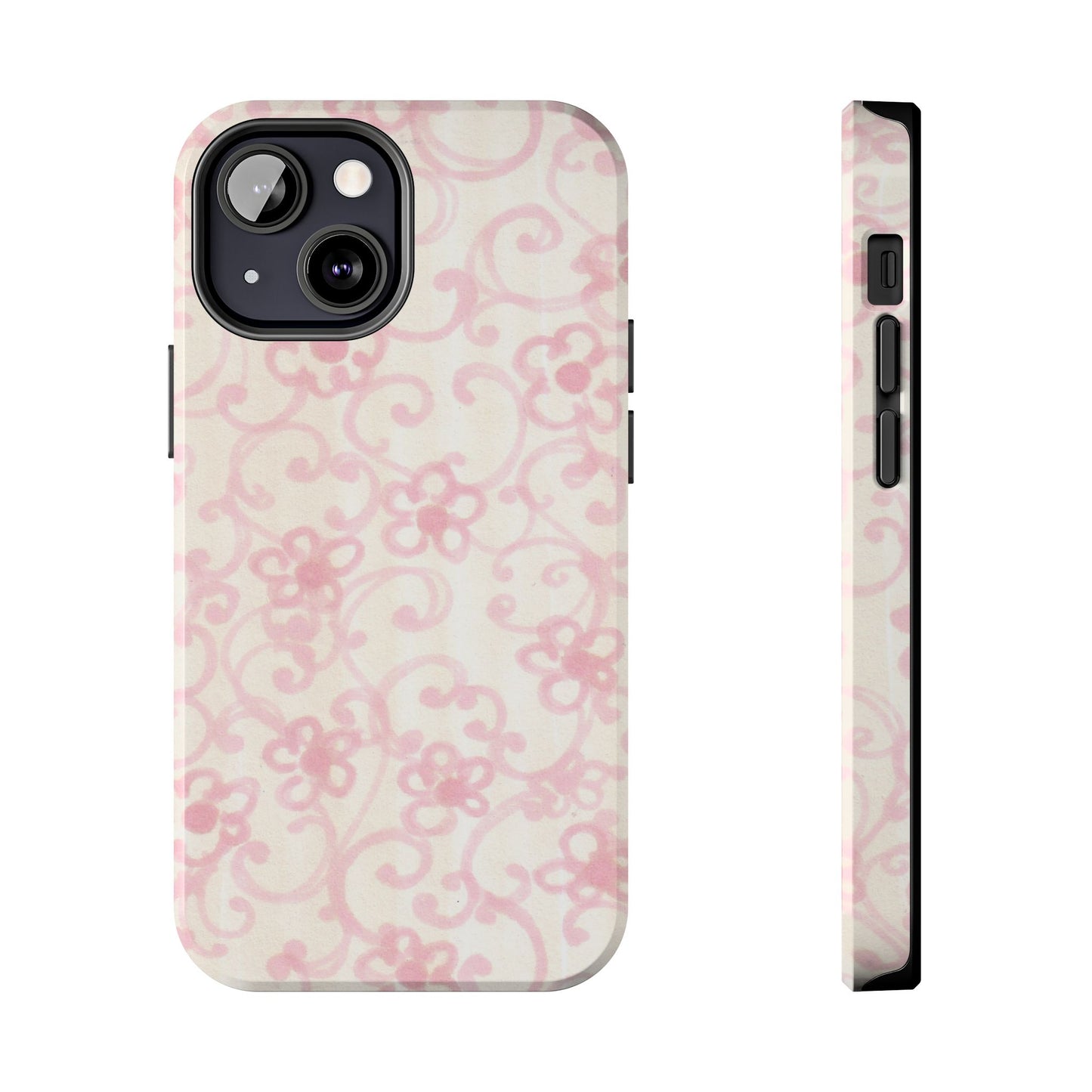 Floral Scroll Phone Case