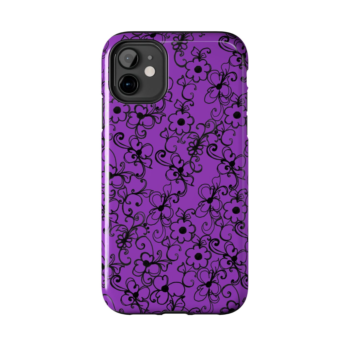 Daisy Jungle Purple Phone Case