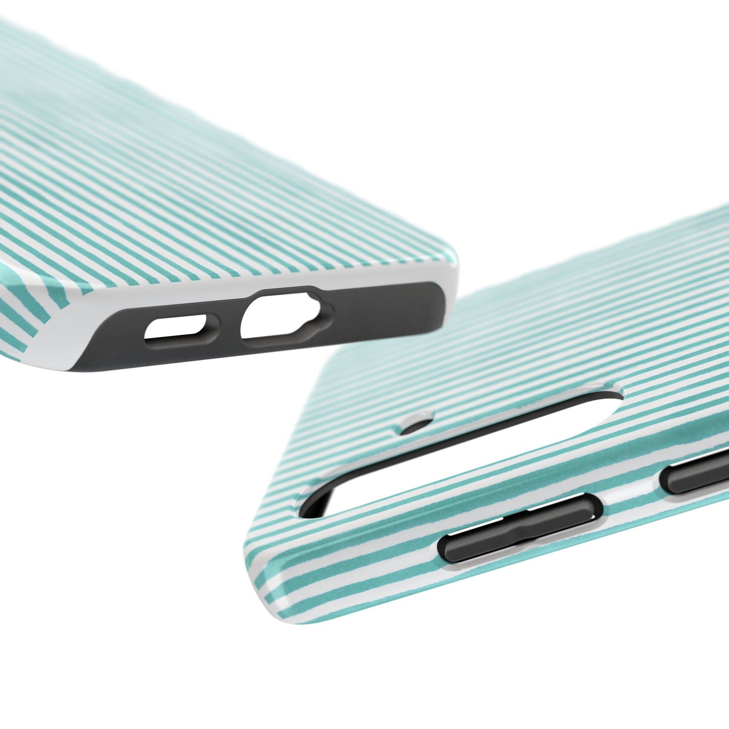 Lazy Stripe Turquoise Phone Case