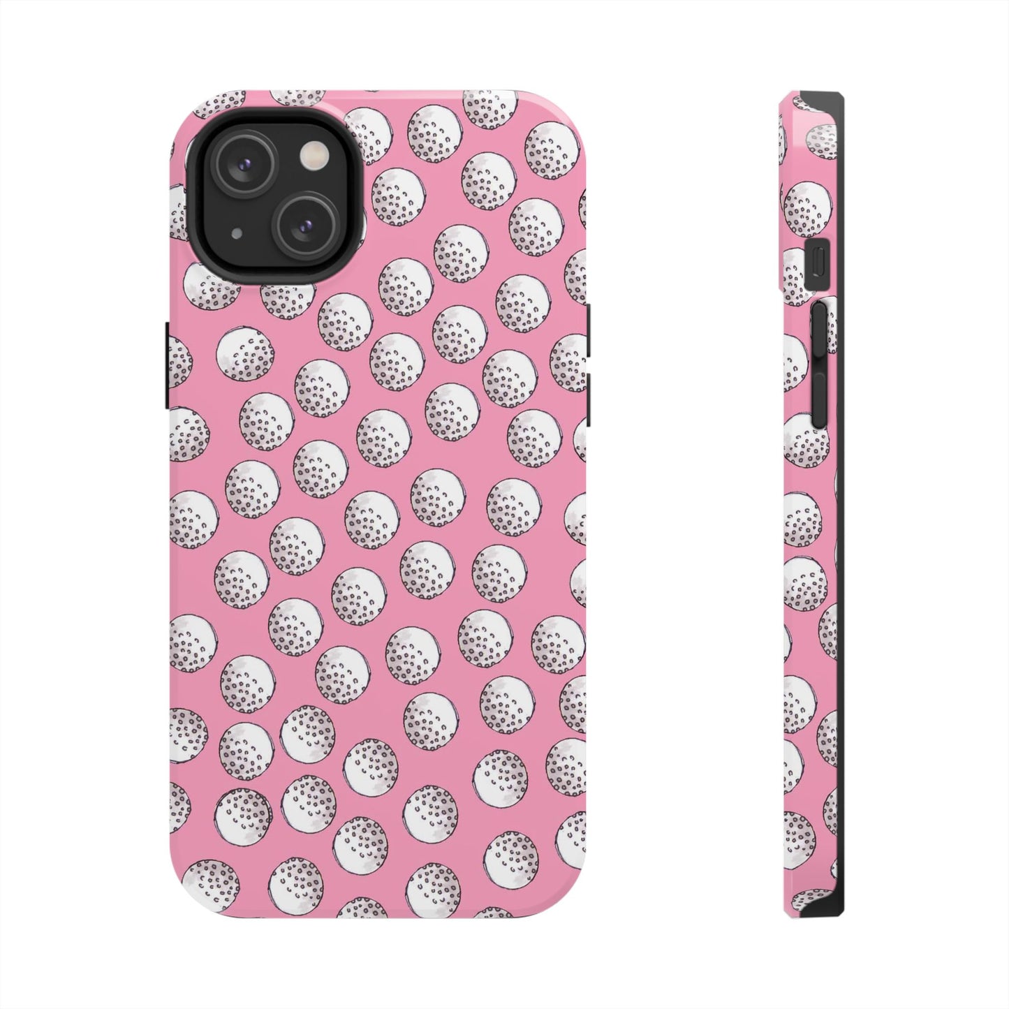 Ball Dots Pink Phone Case