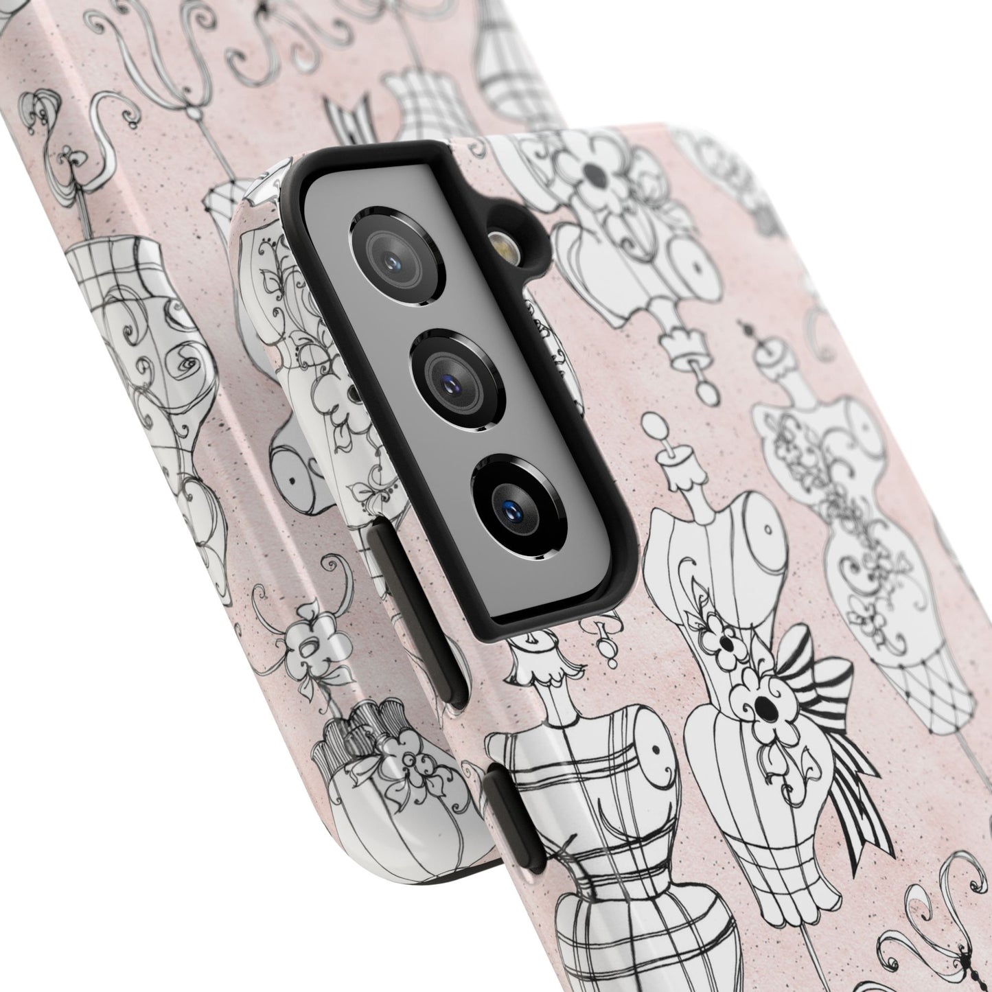 Mannequineque Silver Phone Case