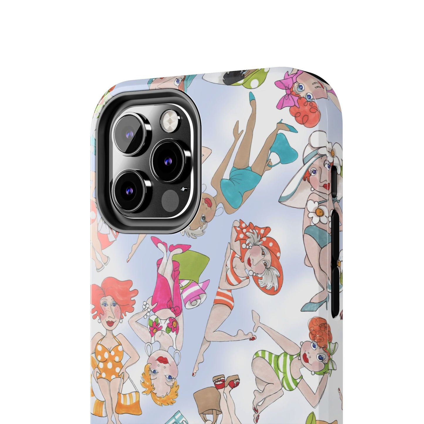 Tossed Fashionistas Phone Case