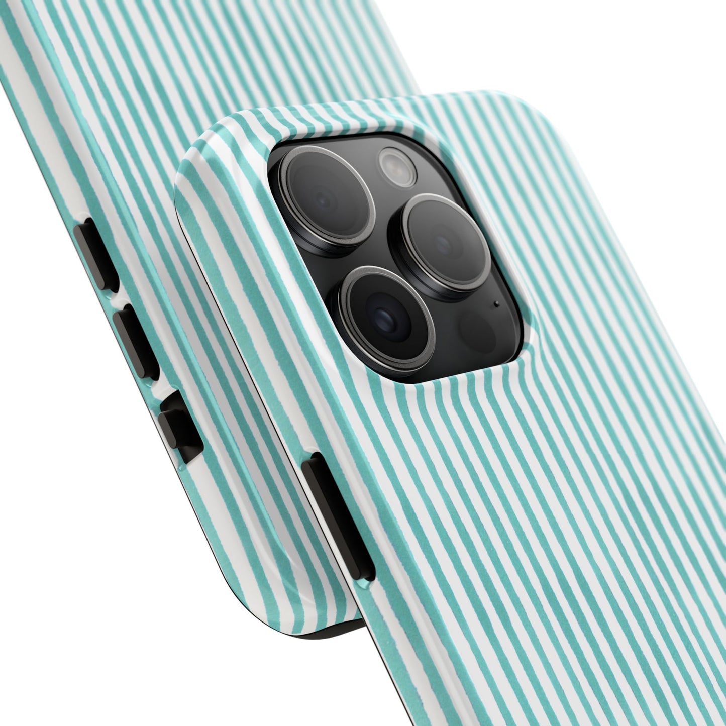 Lazy Stripe Turquoise Phone Case
