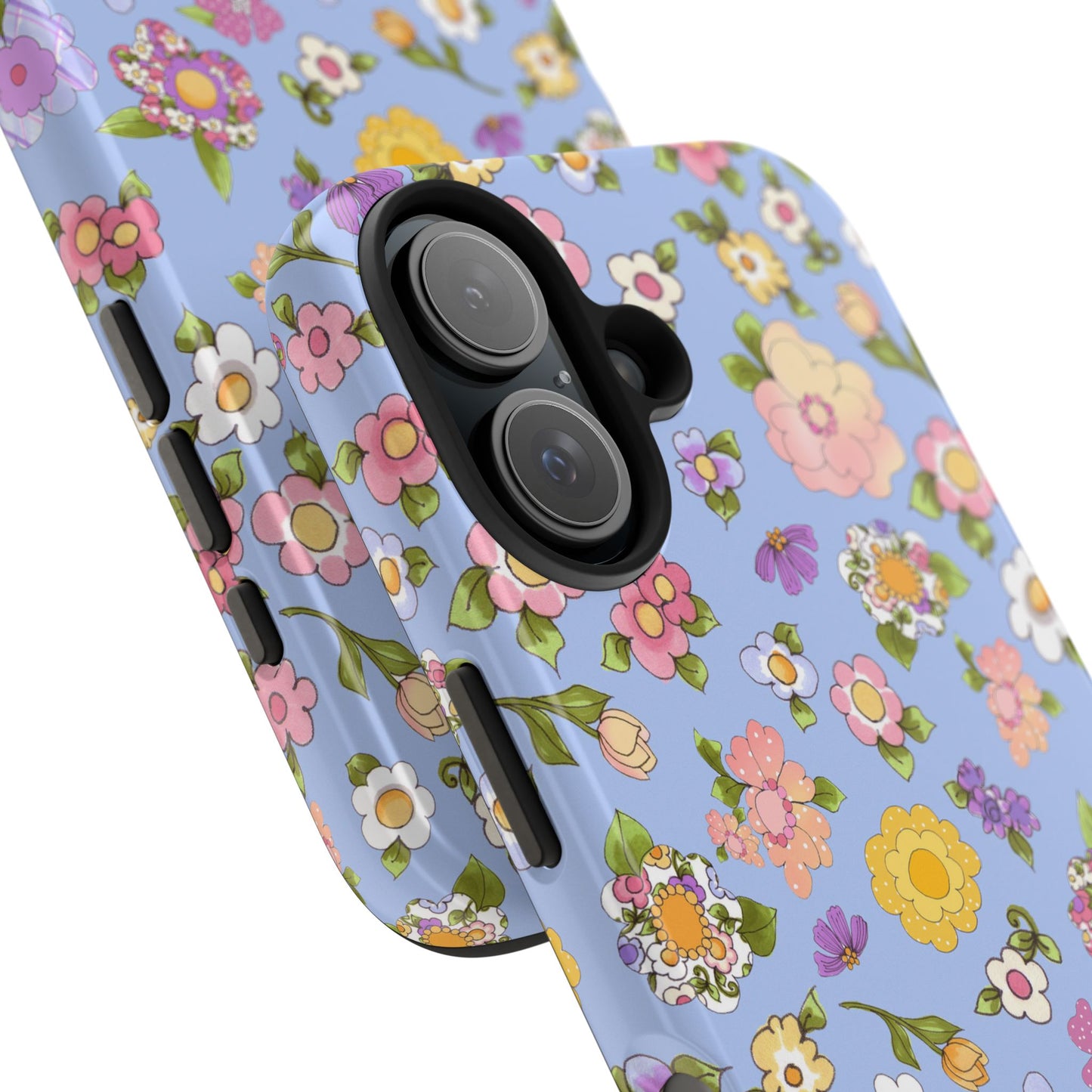 Flowery Blue Phone Case