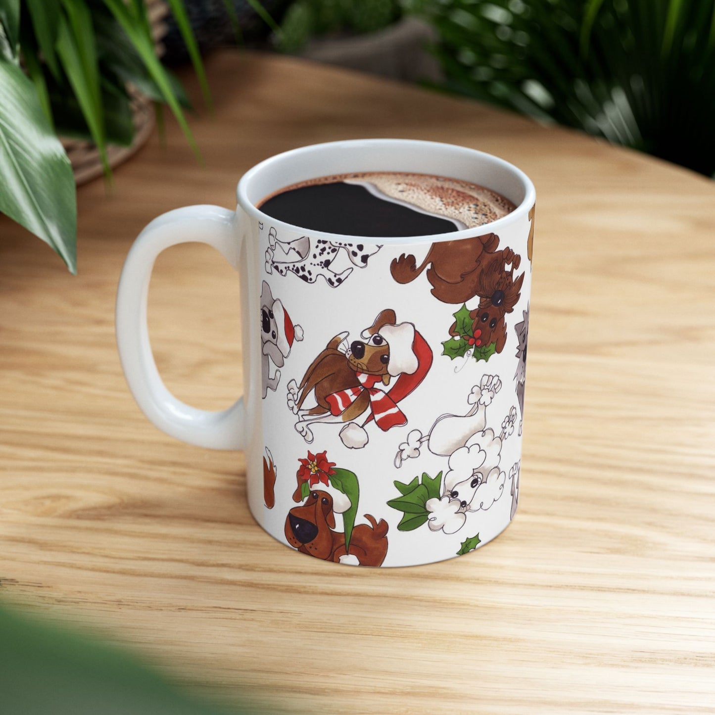 Doggie Toss White Cup