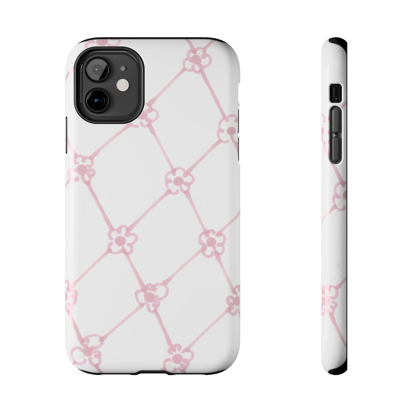 Flower Model Scroll Phone Case