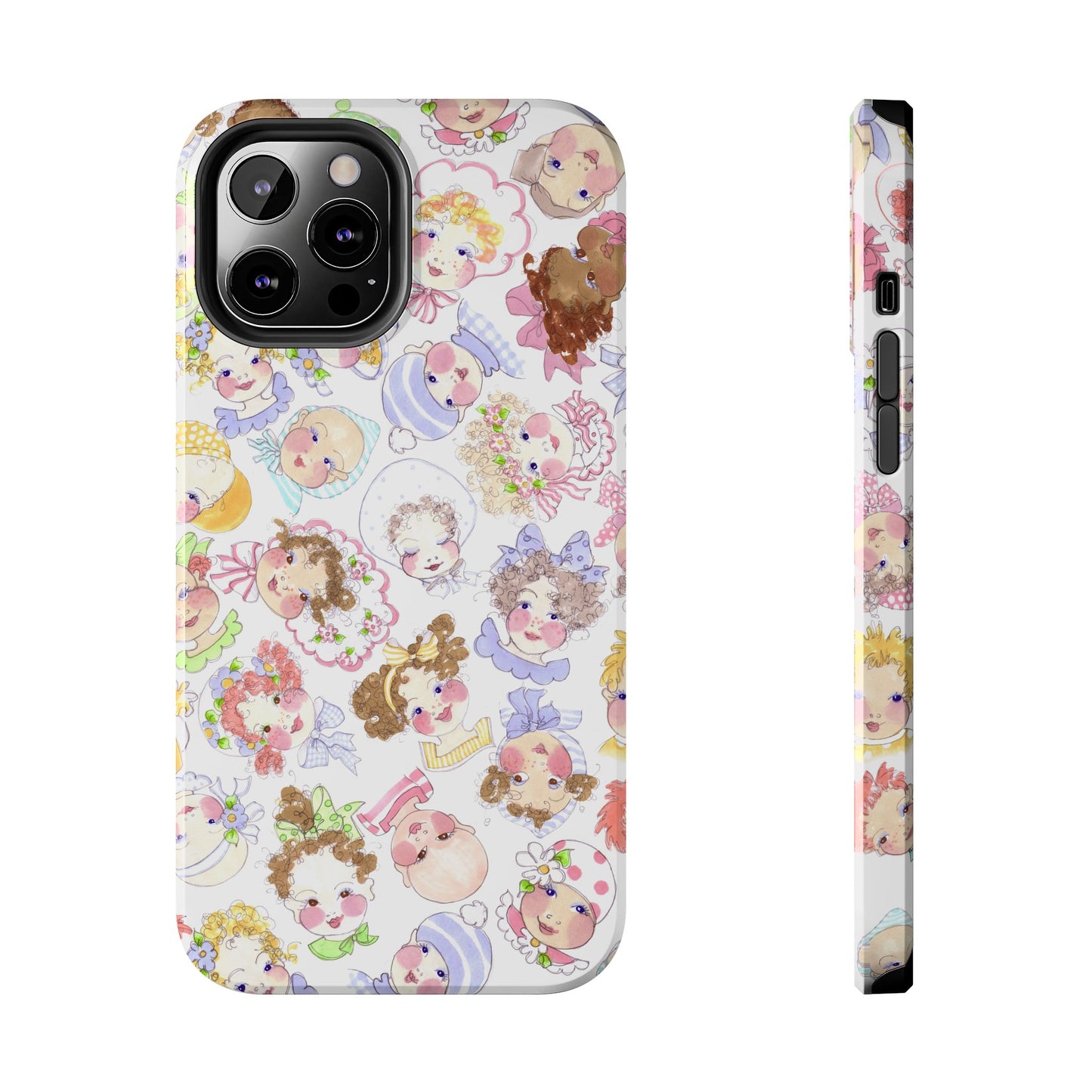 Baby Face Fling White Phone Case